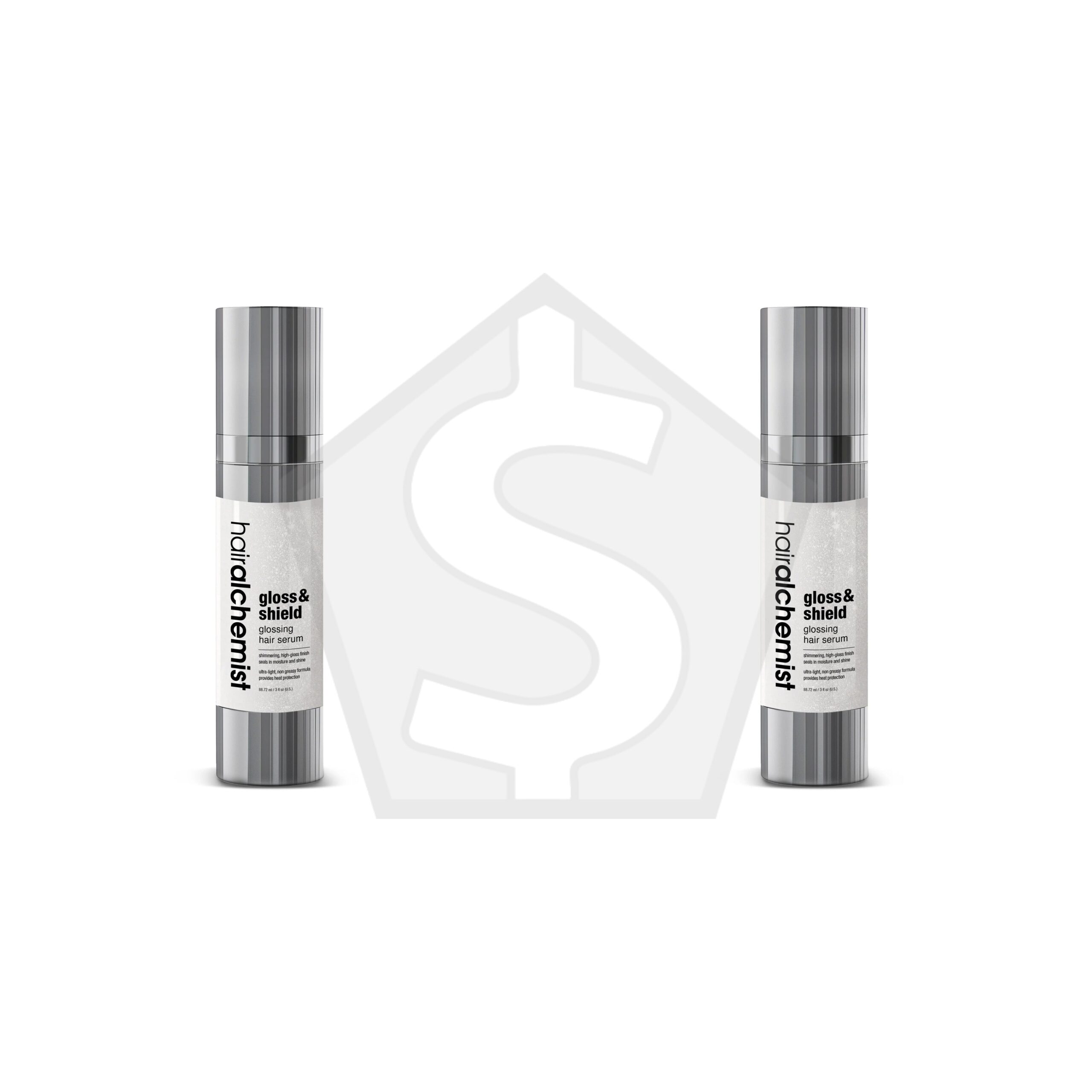 Bundle of 2 - HAIR CHEMIST LIMITED Gloss & Shield Glossing Hair Serum (3oz)