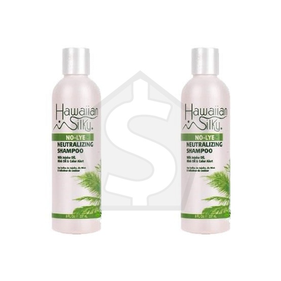 Bundle of 2 - HAWAIIAN SILKY No-Lye Neutralizing Shampoo(8oz)