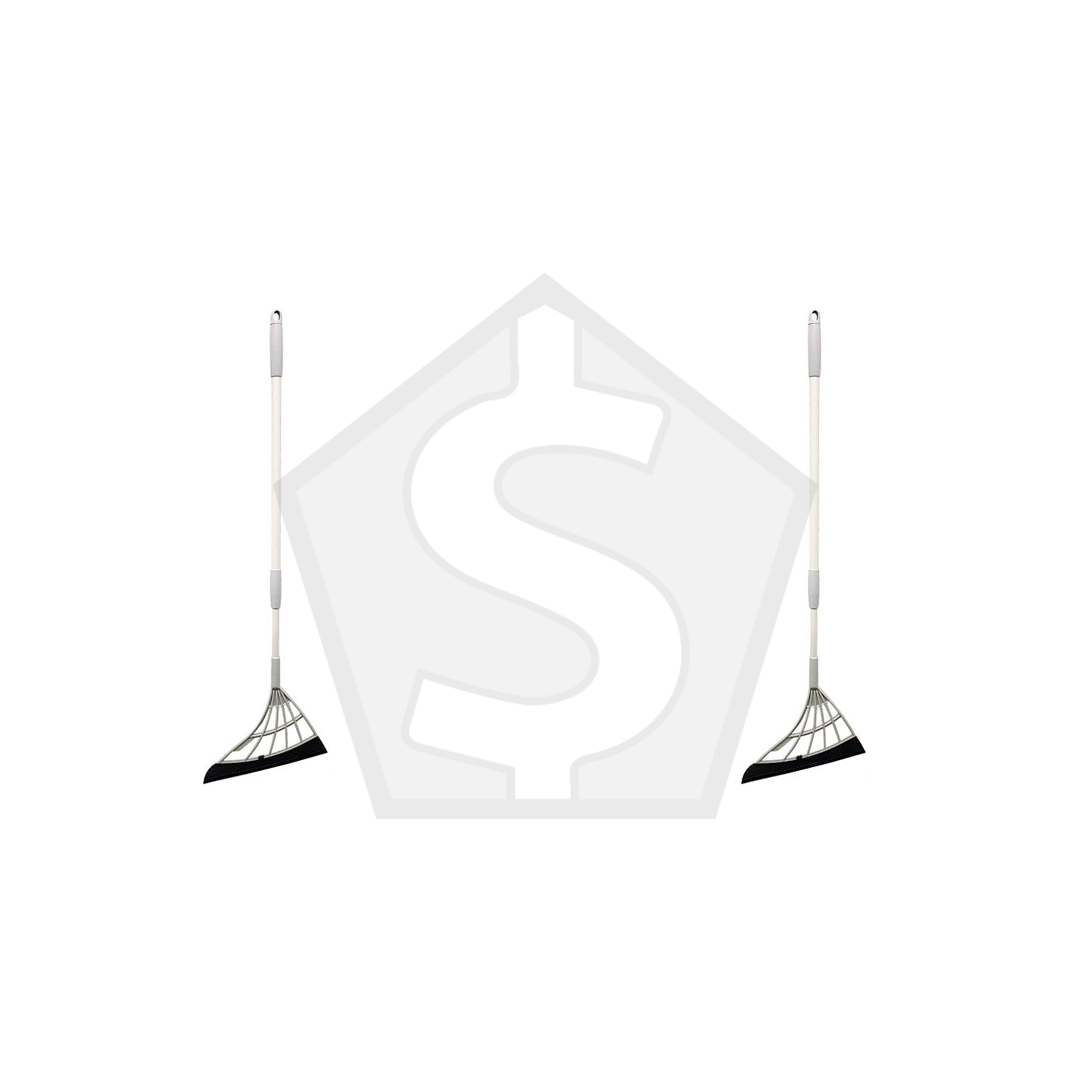 3JALBI Super Broom - Gray - Pack of 2