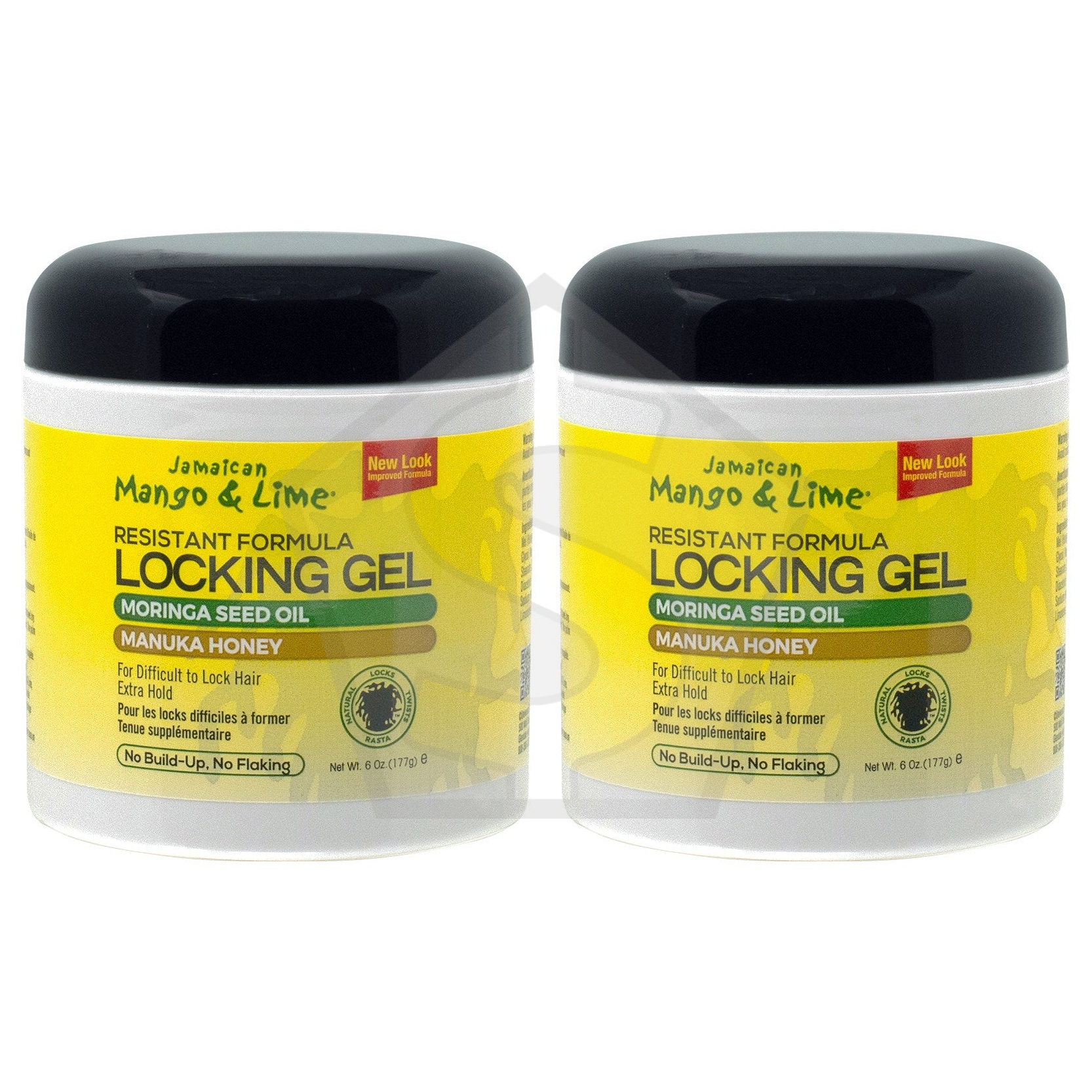 JAMAICAN MANGO & LIME Resistant Formula Locking Gel (6oz) - Pack of 2