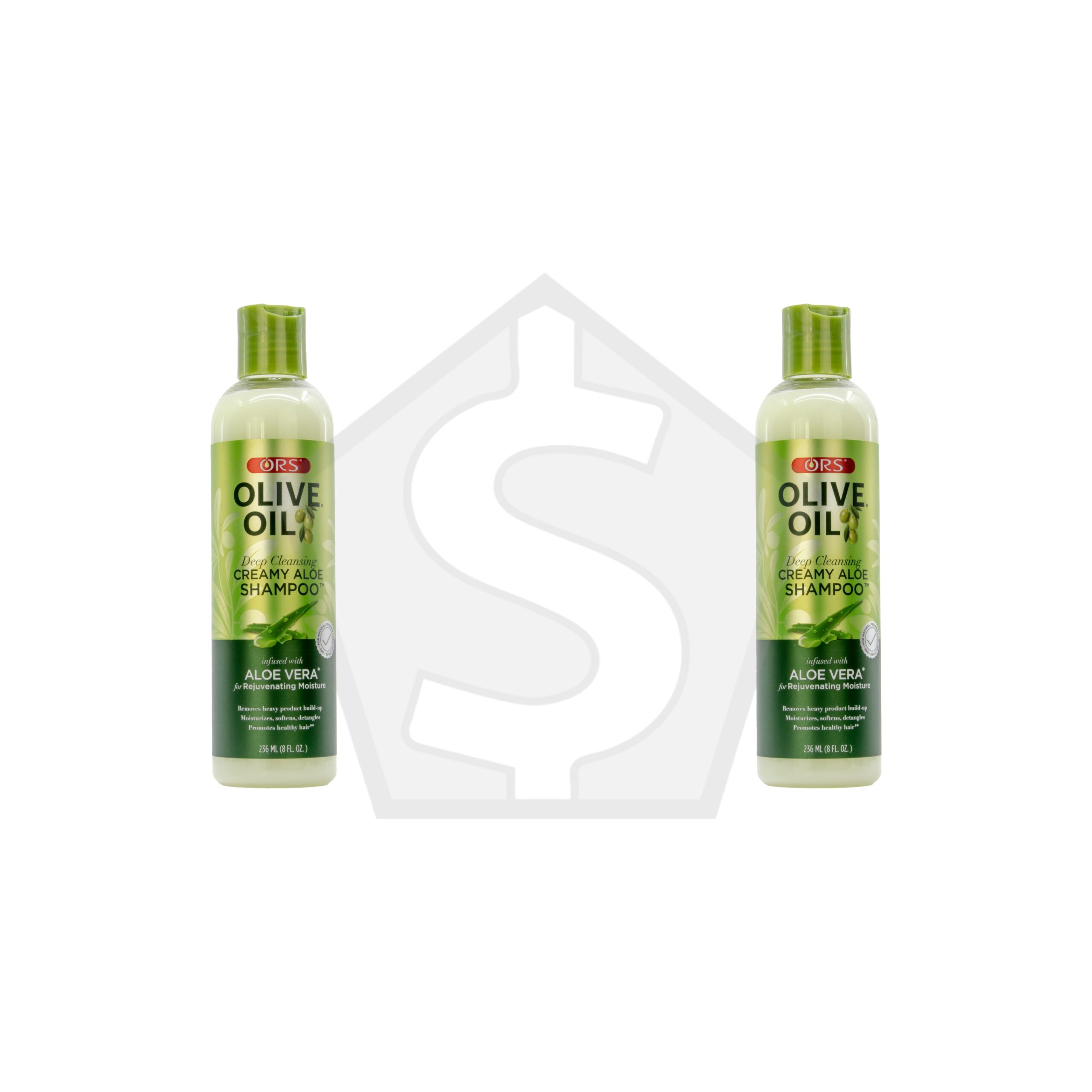 ORS Olive Oil Creamy Aloe Shampoo - 8oz - Pack of 2