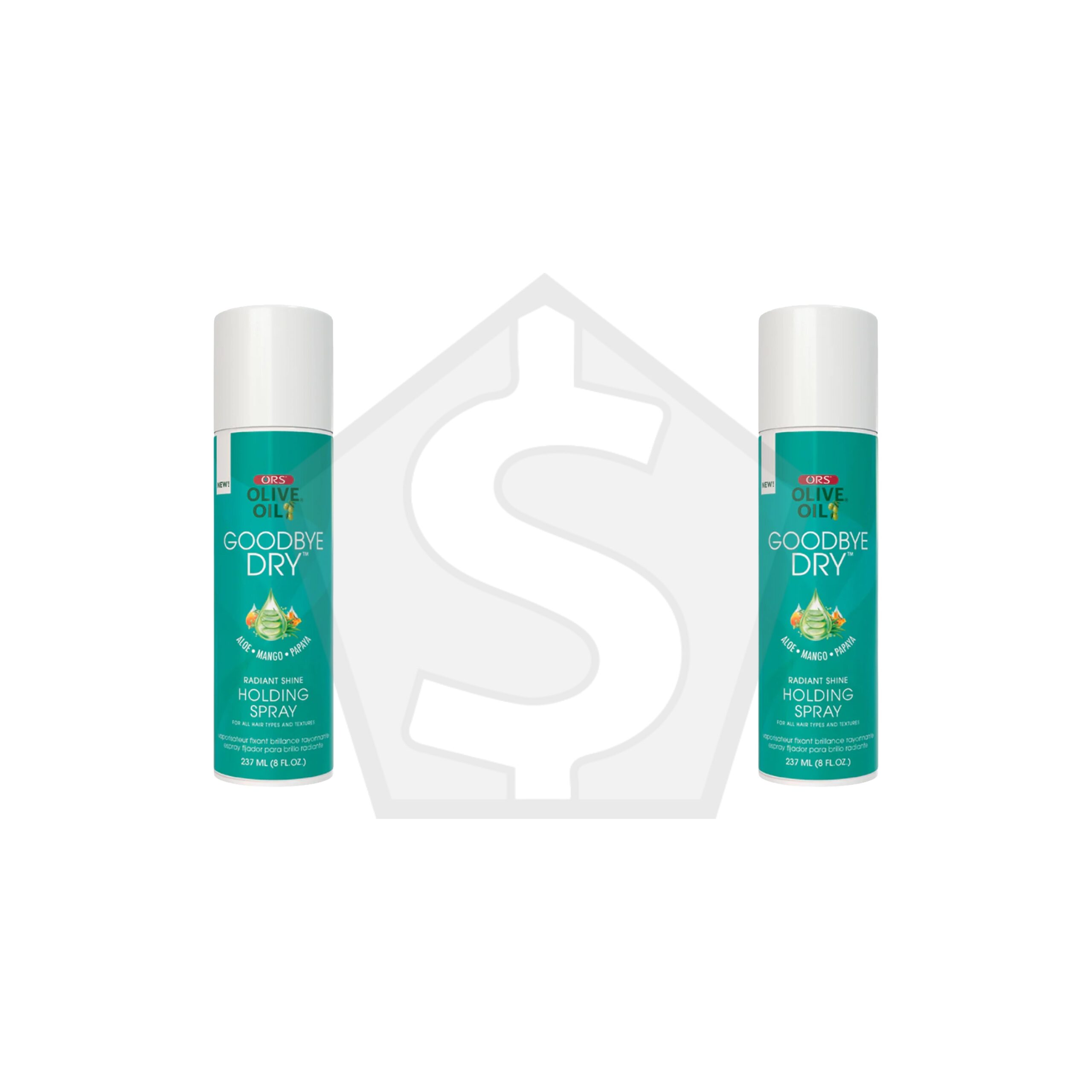 ORS Olive Oil Goodbye Dry Radiant Shine Holding Spray (8oz) - Pack of 2