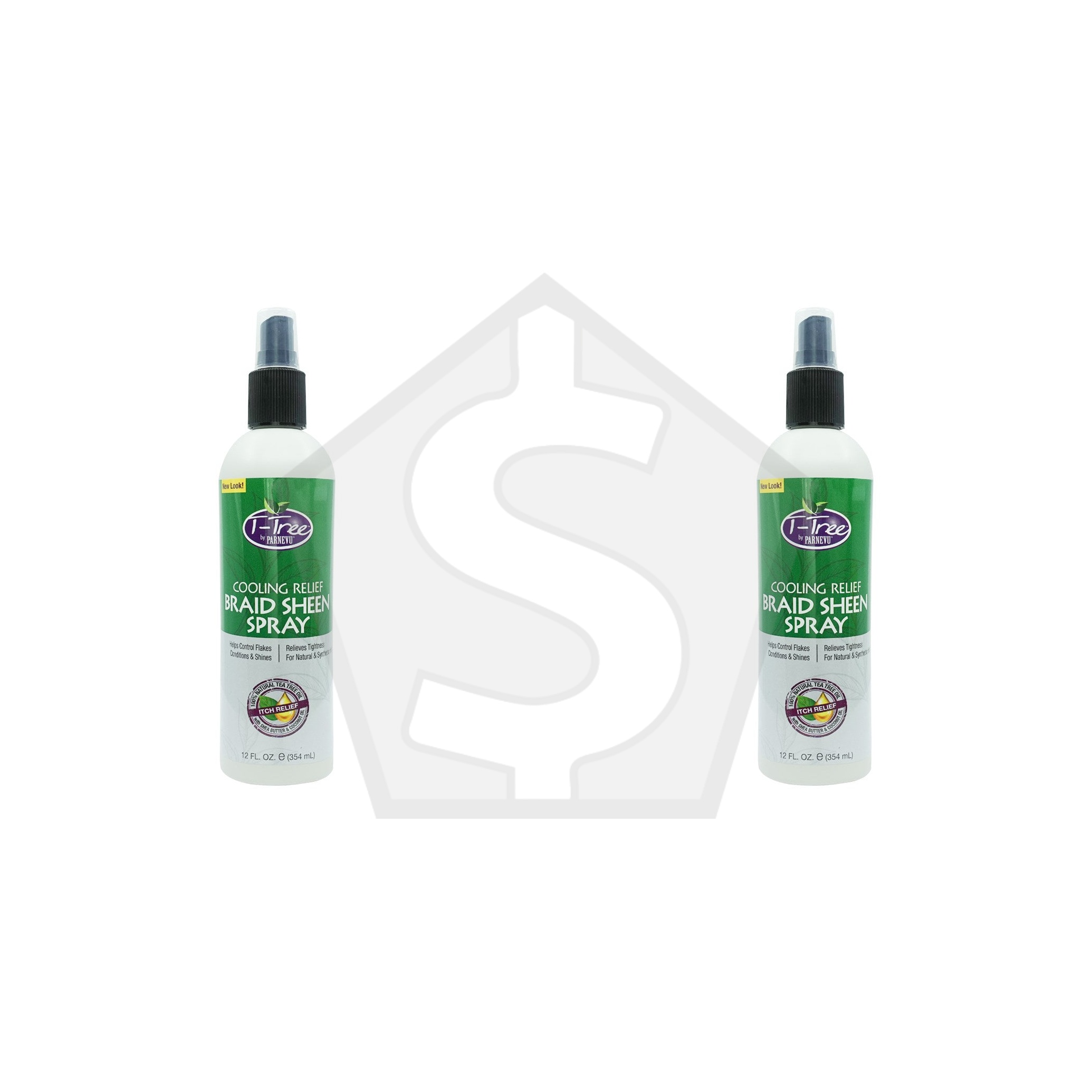 Bundle of 2 - PARNEVU T-Tree Braid Sheen Spray (12oz)
