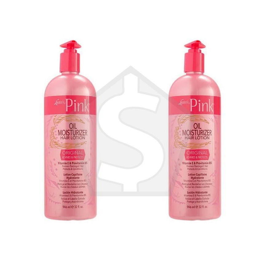 Bundle of 2 - PINK Oil Moisturizer Hair Lotion [Original] (32oz) - 32oz/946ml