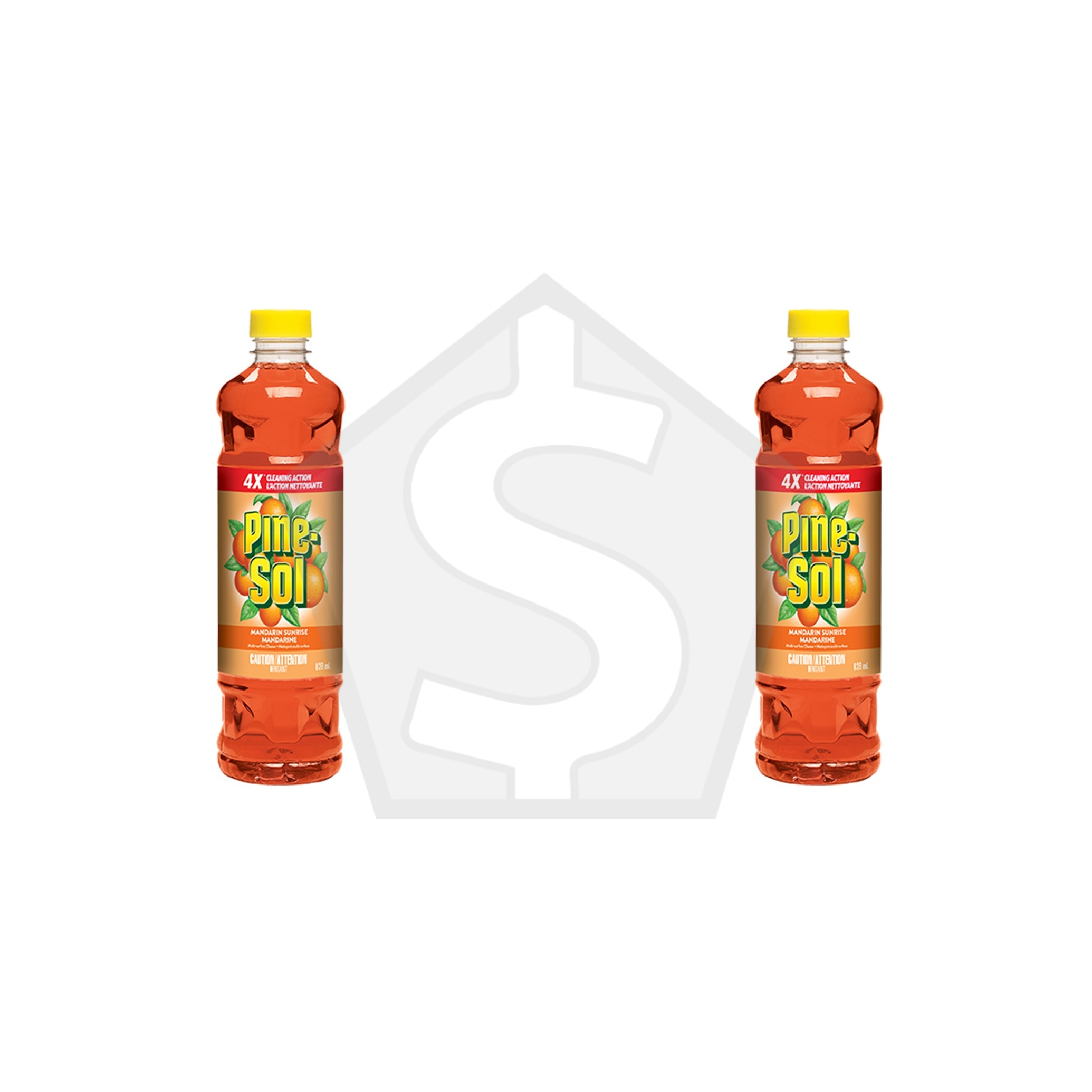 Bundle of 2 - PINE-SOL Multi-Purpose Cleanser - 828ml / Mandarine Sunrise