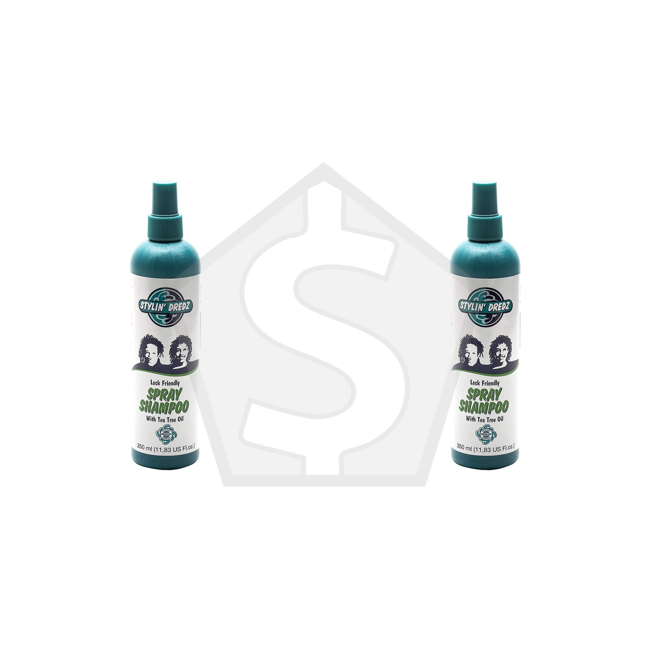 Bundle of 2 - STYLIN' DREDZ Lock Friendly Spray Shampoo  (11.83oz)