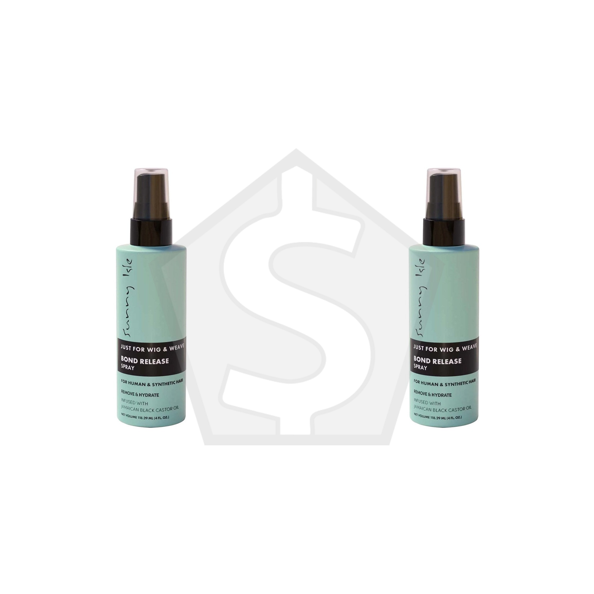 SUNNY ISLE Just For Wig & Weave Bond Release Spray (8oz) - Pack of 2