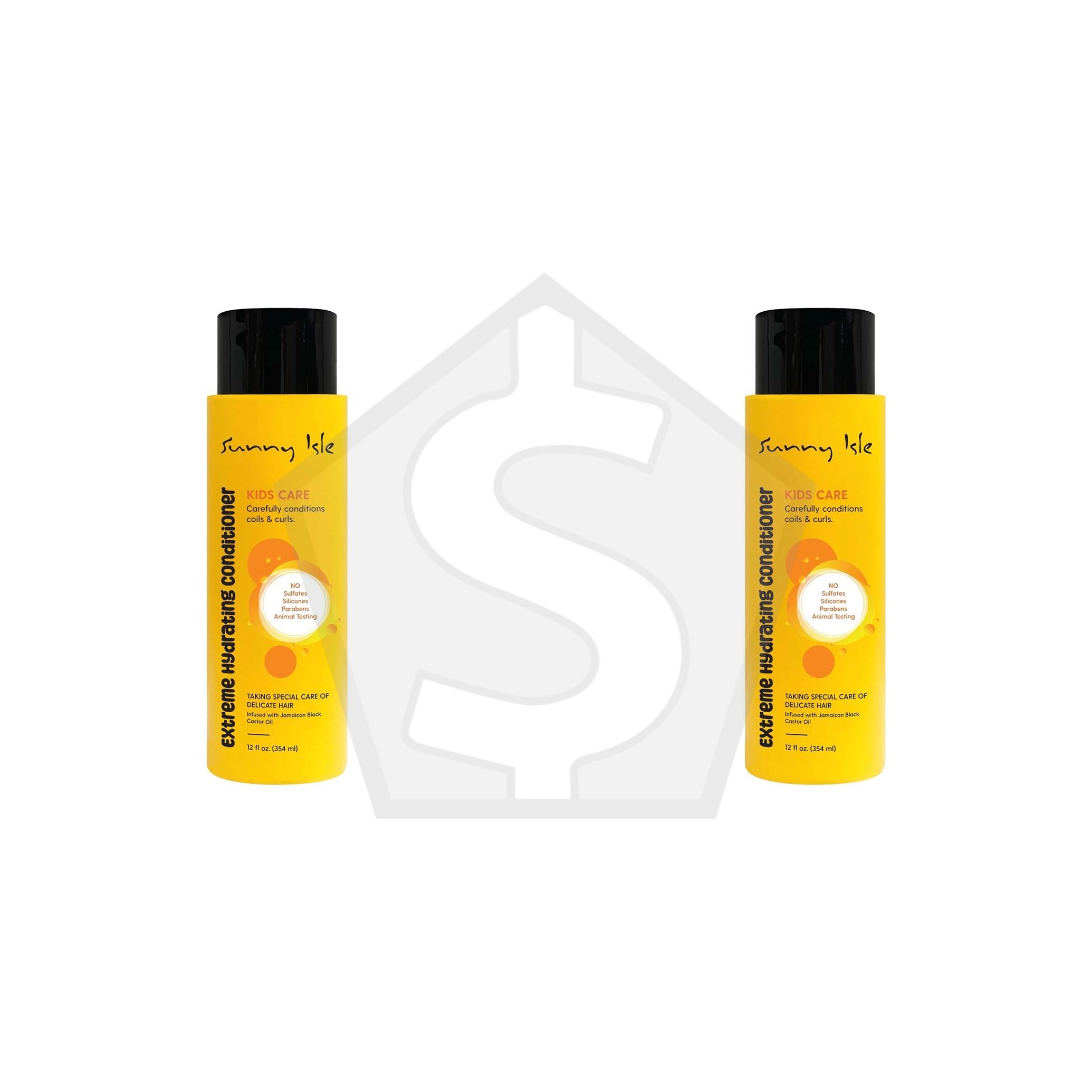 SUNNY ISLE Kids Care Extreme Hydrating Conditioner (12oz) - Pack of 2