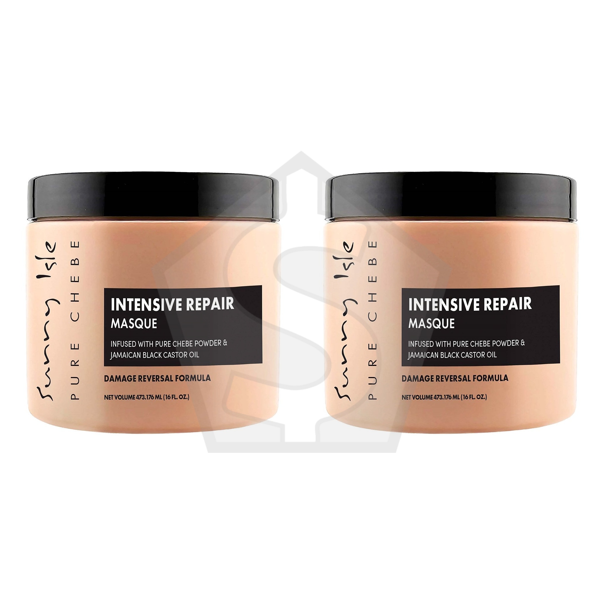 SUNNY ISLE Pure Chebe Intensive Repair Masque (16oz) - Pack of 2