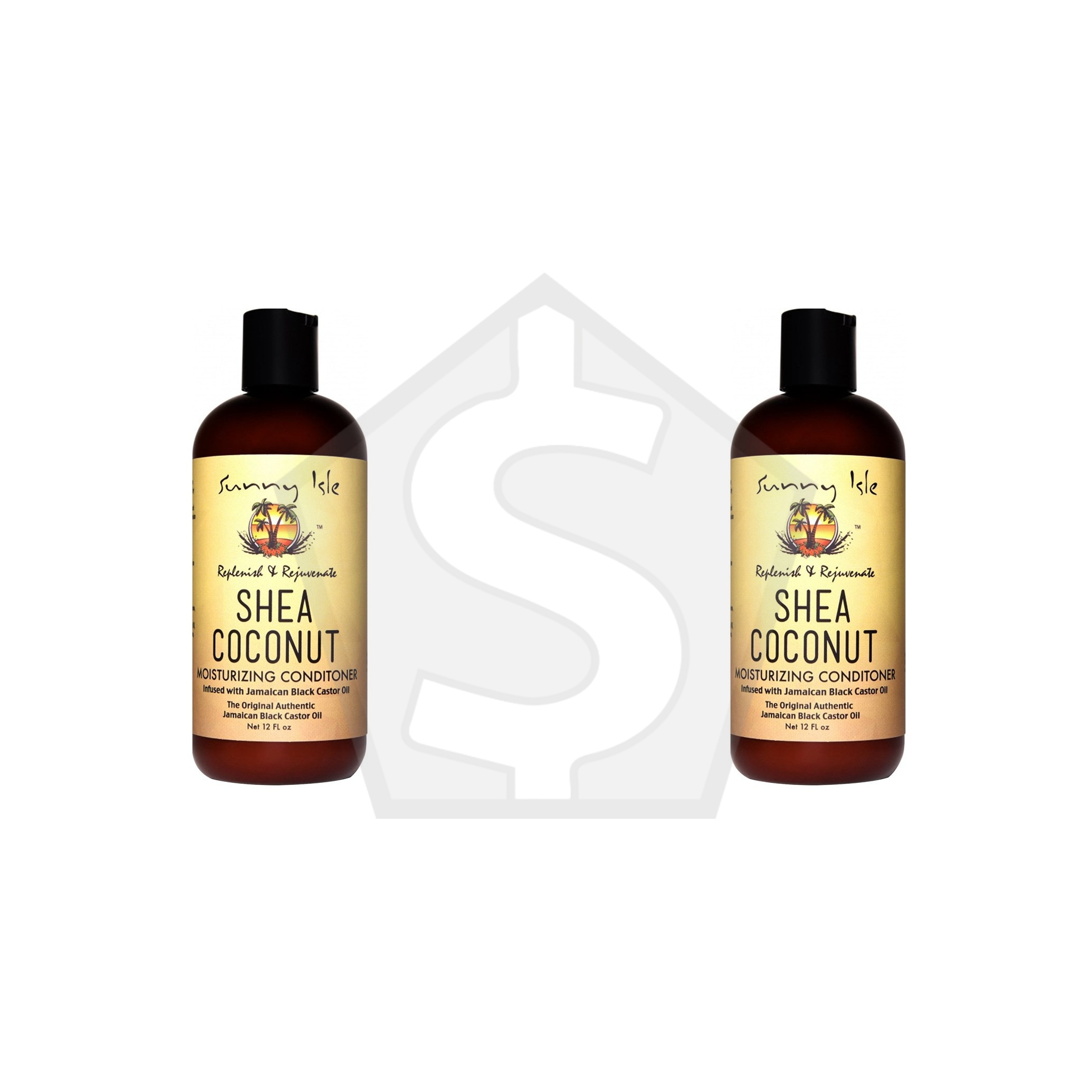 SUNNY ISLE Shea Coconut Moisturizing Conditioner(12oz) - Pack of 2