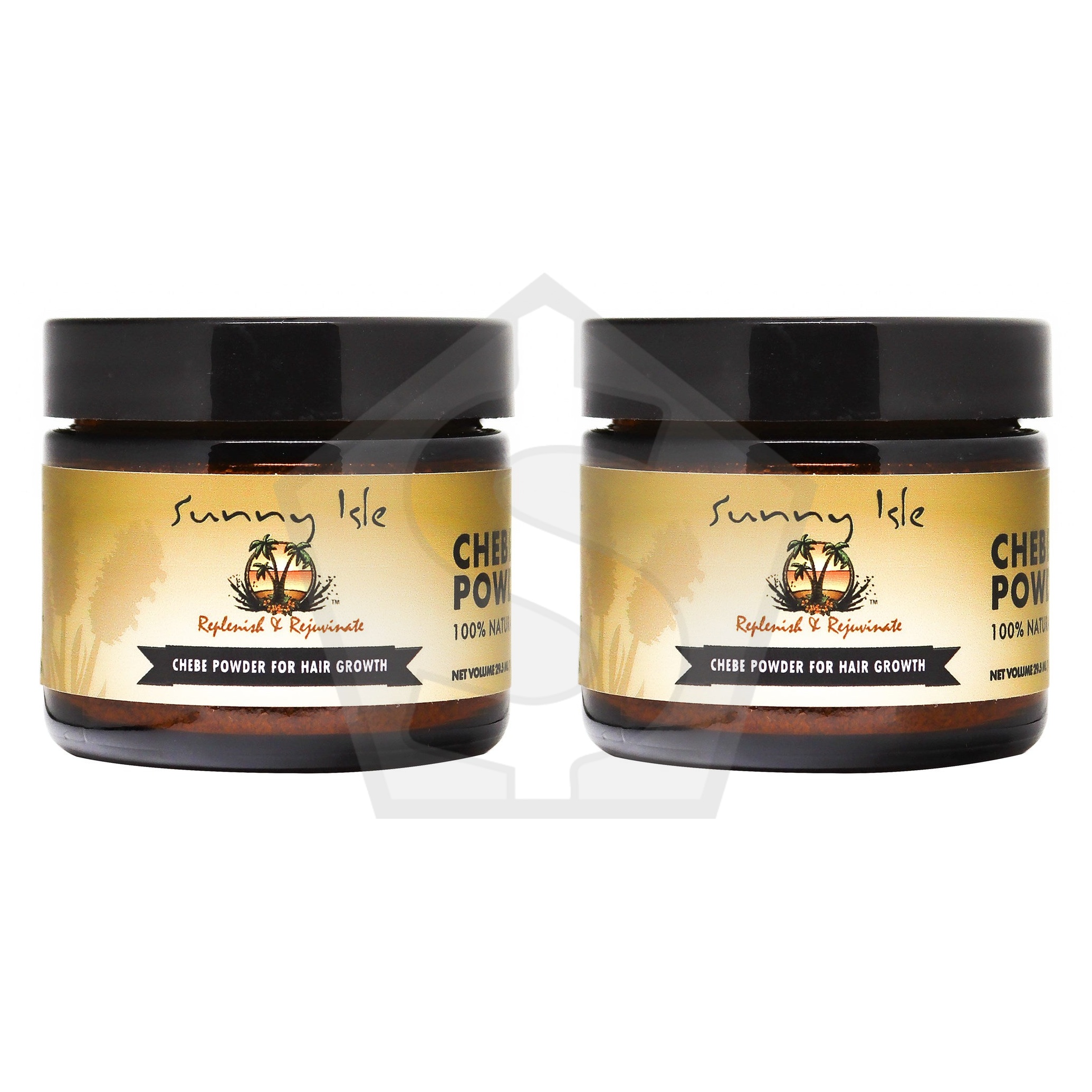 Bundle of 2 - SUNNY ISLE 100% Natural Chebe Powder (1oz)