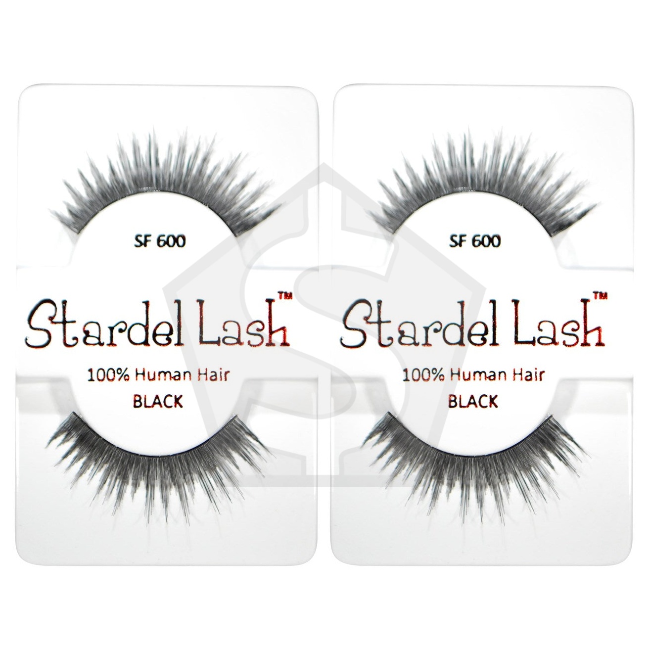 Bundle of 2 - STARDEL LASH 100% Human Hair Eyelashes - SF600