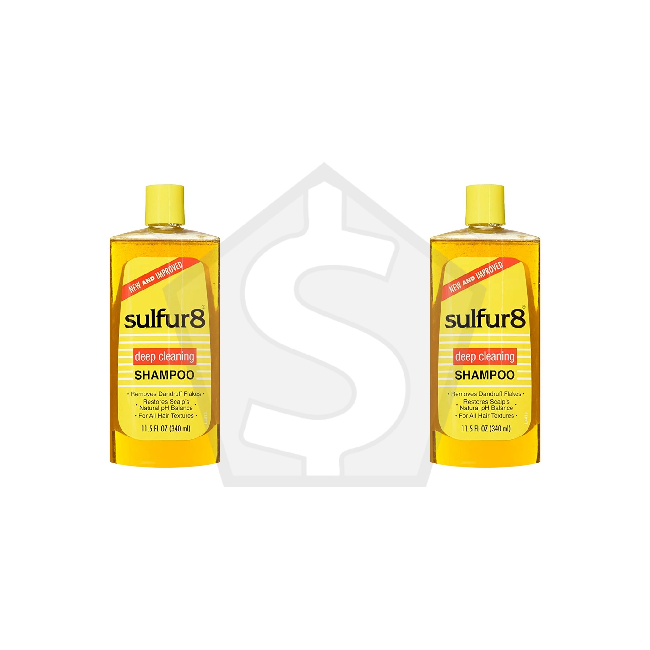 Bundle of 2 - SULFUR8 Deep Cleansing Shampoo (11.5oz)