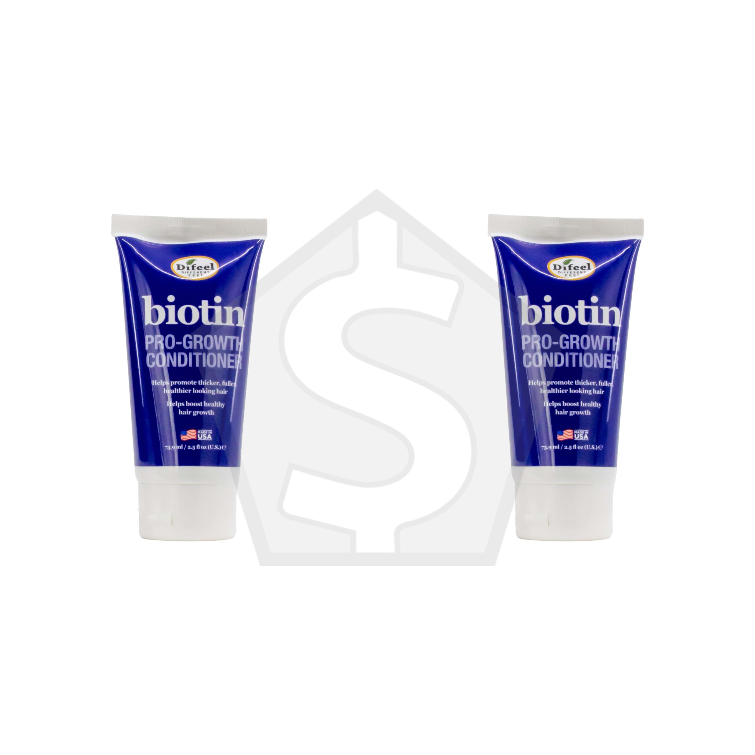 Bundle of 2 - Difeel(Sunflower) Biotin Pro-Growth Conditioner - 2.5oz