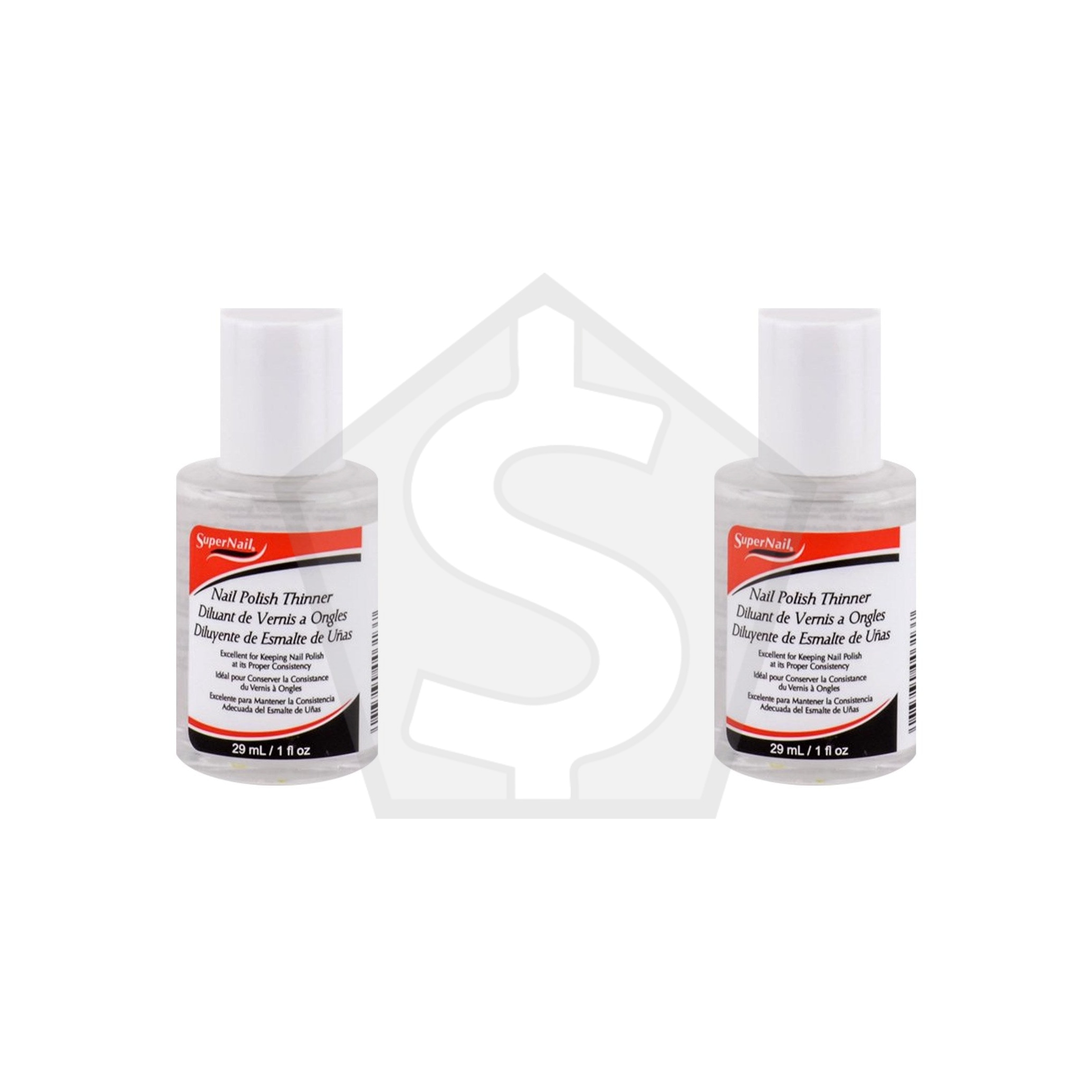 SUPERNAIL Nail Polish Thinner - 1oz - Pack of 2