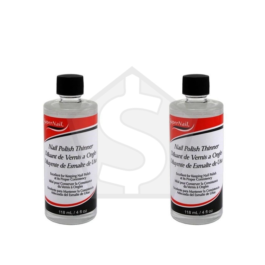 SUPERNAIL Nail Polish Thinner - 4oz - Pack of 2