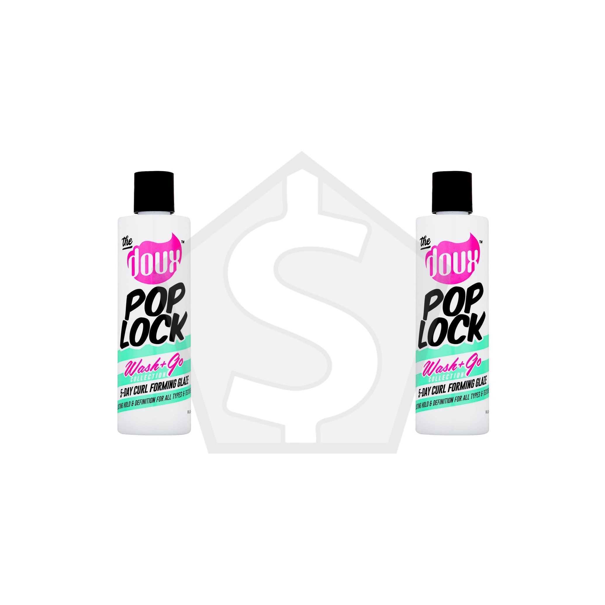 THE DOUX Pop Lock Curl Forming Glaze (8oz) - Pack of 2