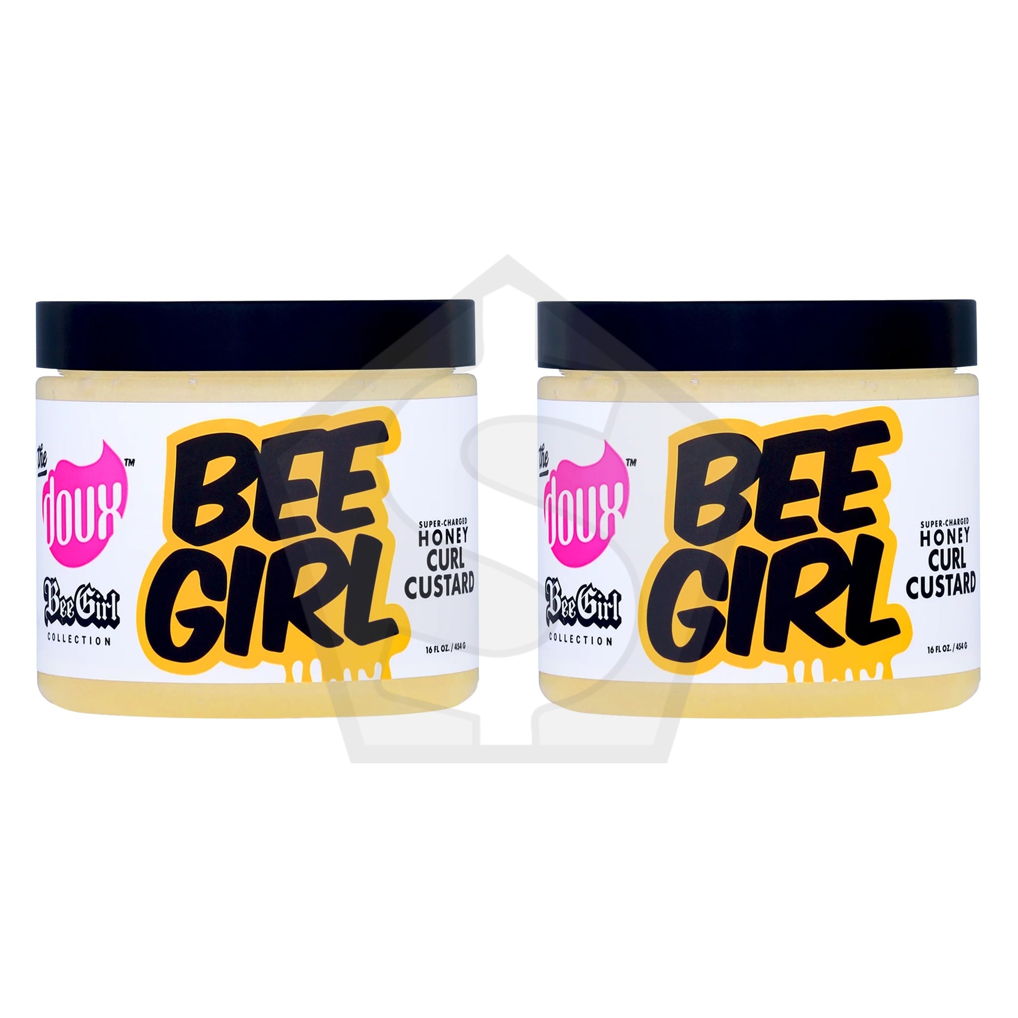 THE DOUX Bee Girl Honey Curl Custard (16oz) - Pack of 2