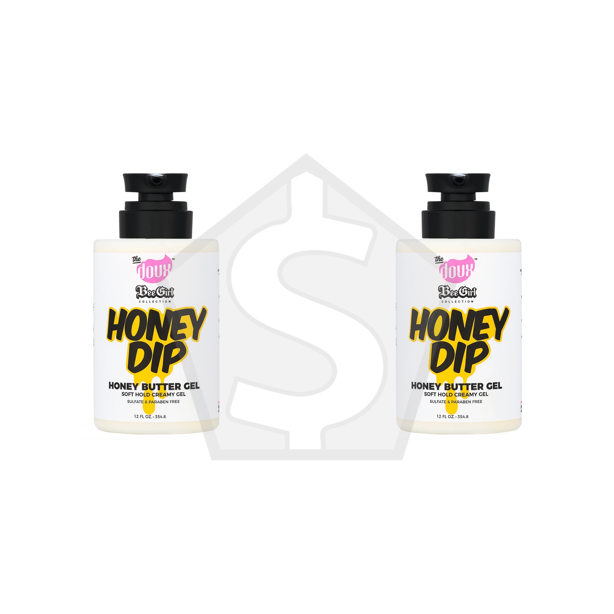 THE DOUX Honey Dip Honey Butter Gel (12oz) - Pack of 2