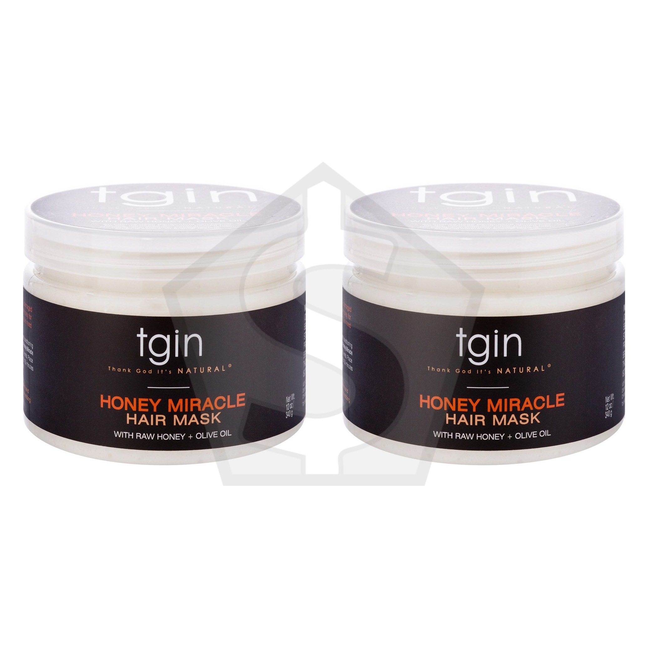 TGIN HONEY MIRACLE Hair Mask (12oz) - Pack of 2