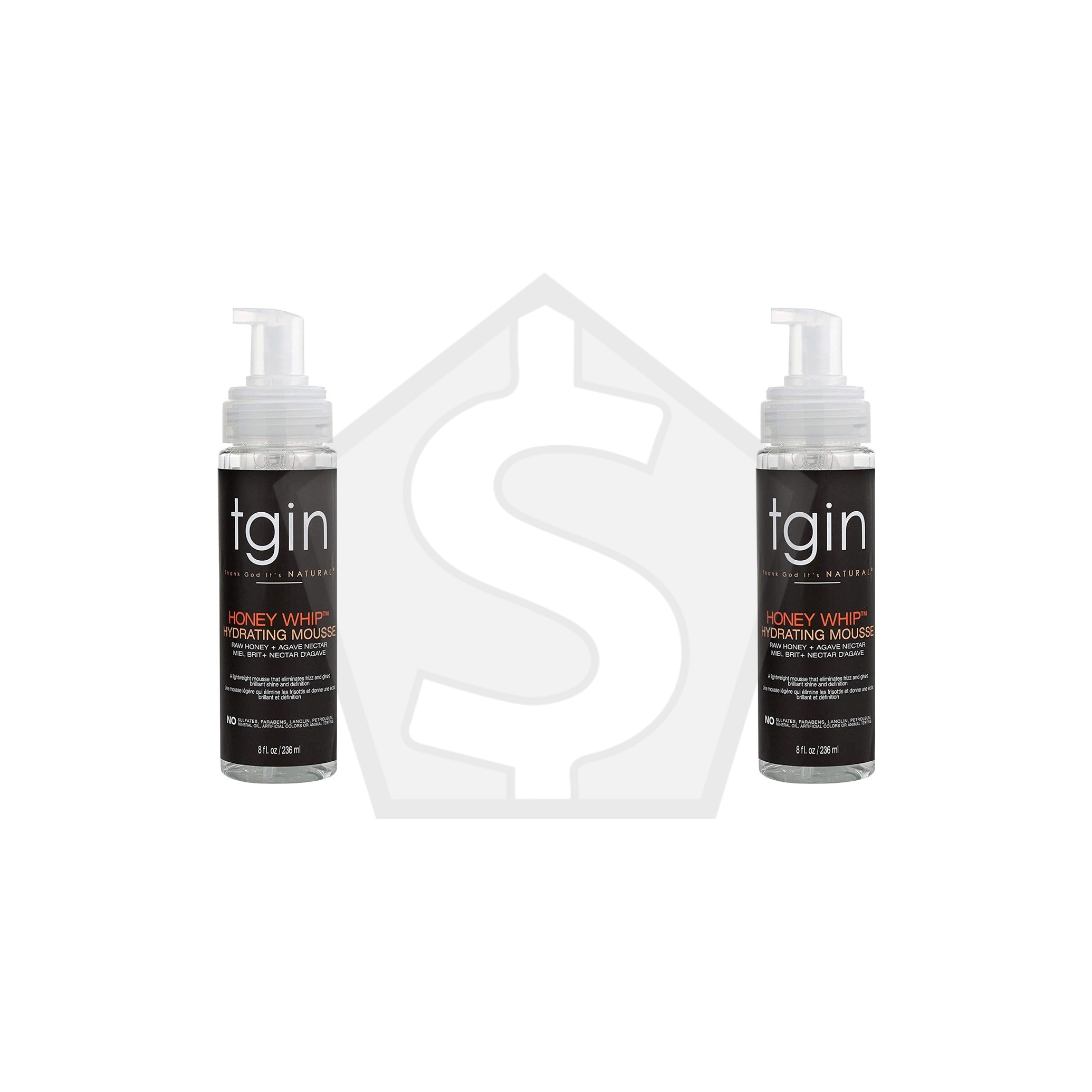 TGIN Honey Whip Hydrating Mousse (7.5oz) - Pack of 2