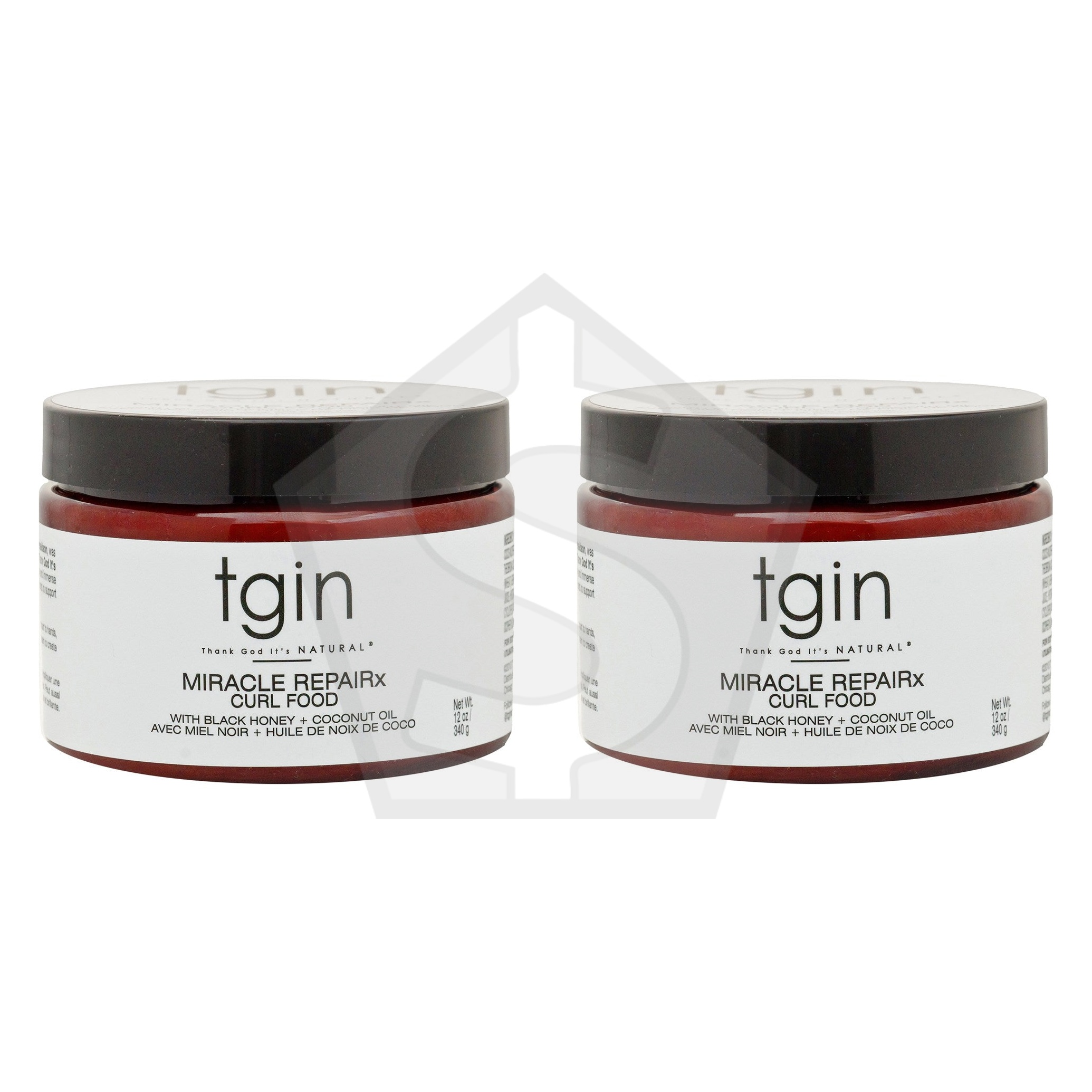 TGIN MIRACLE REPAIRX Curl Food Daily Moisturizer (12oz) - Pack of 2