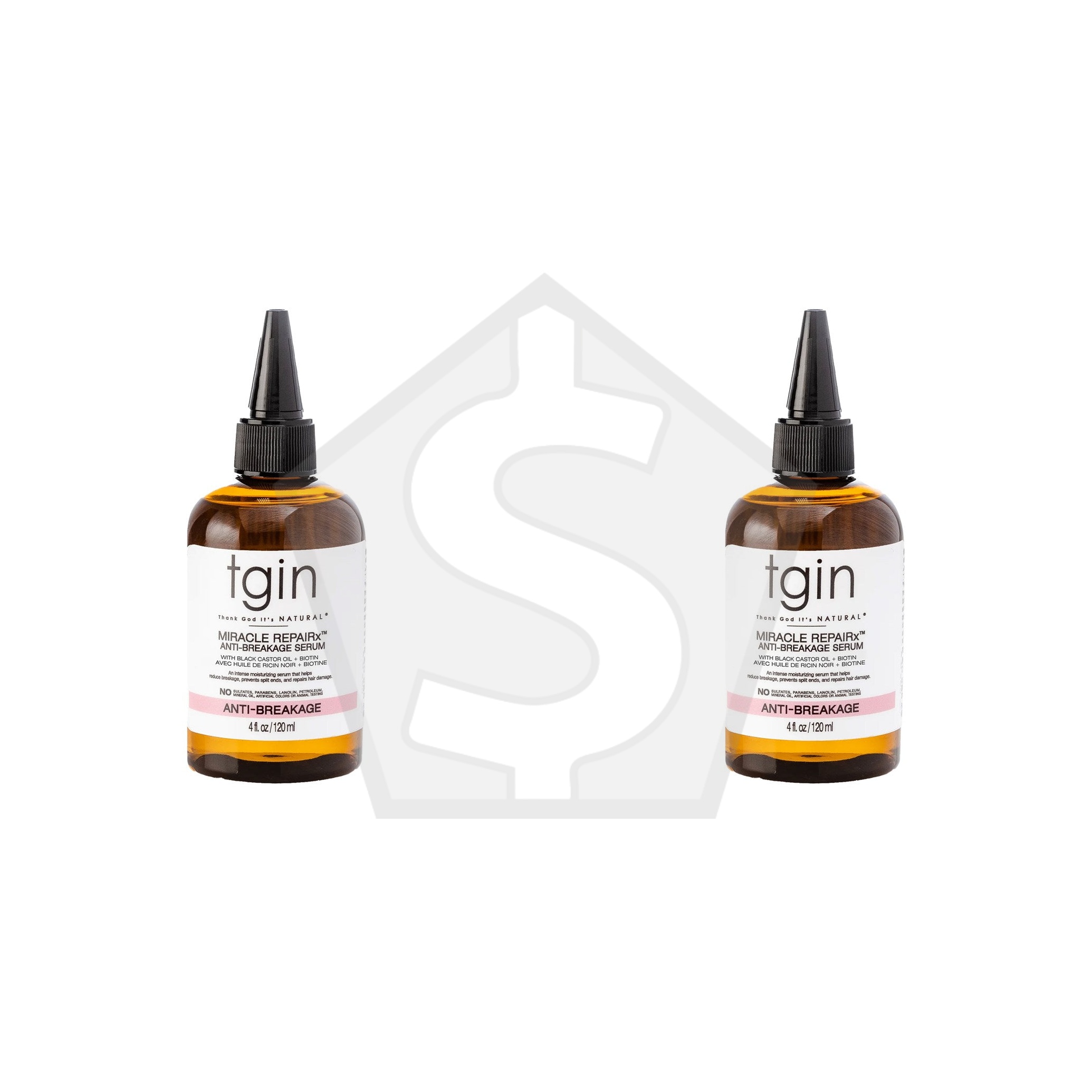 TGIN MIRACLE REPAIRX Anti-Breakage Serum (4oz) - Pack of 2