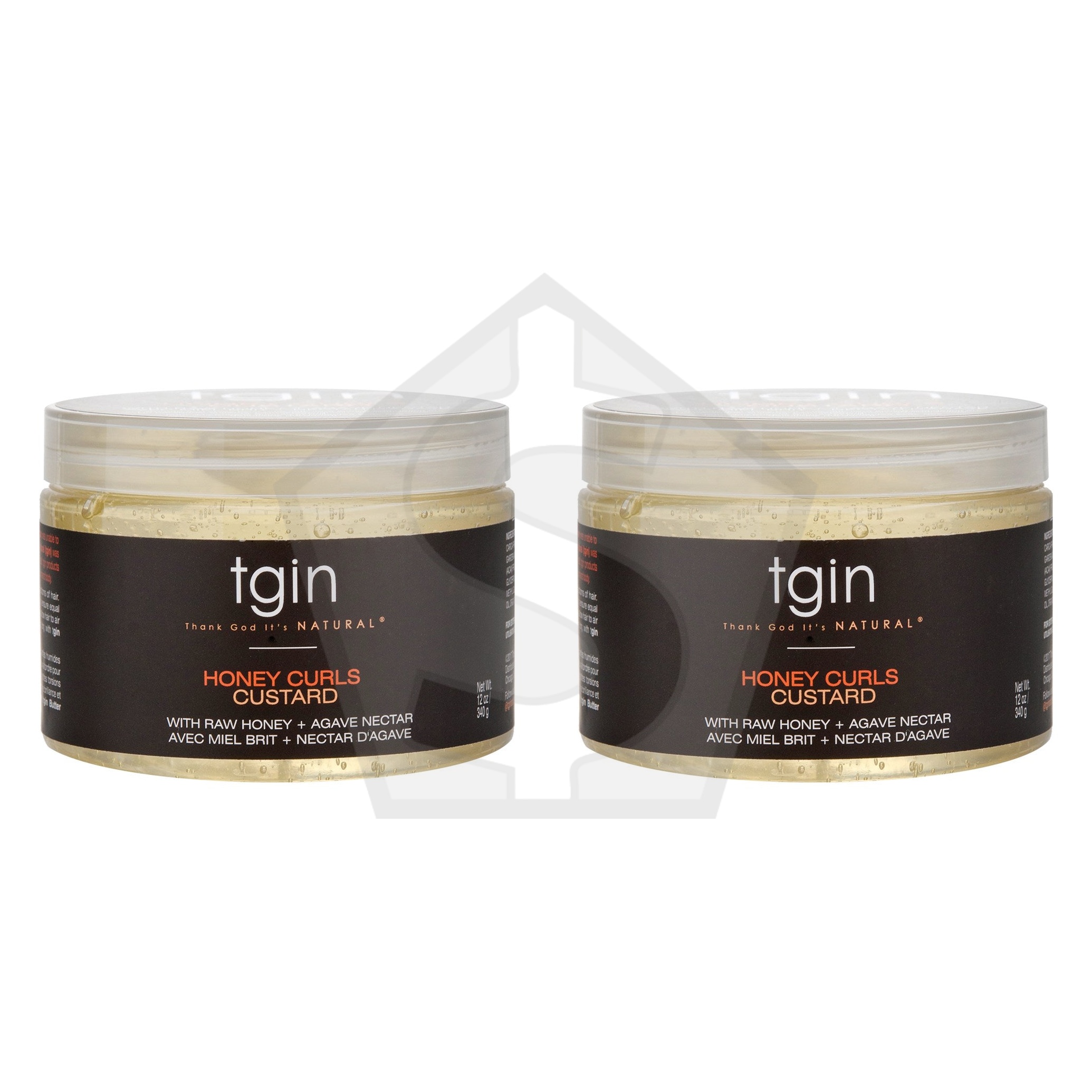 TGIN HONEY CURLS Custard (12oz) - Pack of 2