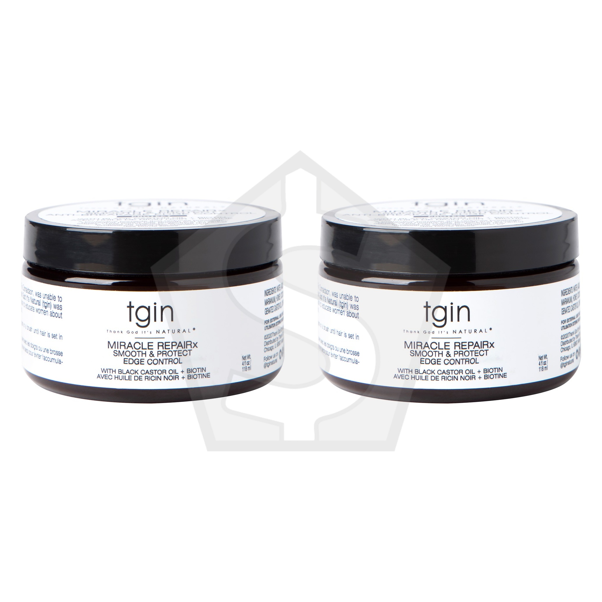 TGIN MIRACLE REPAIRX Smooth & Protect Edge Control (4oz) - Pack of 2