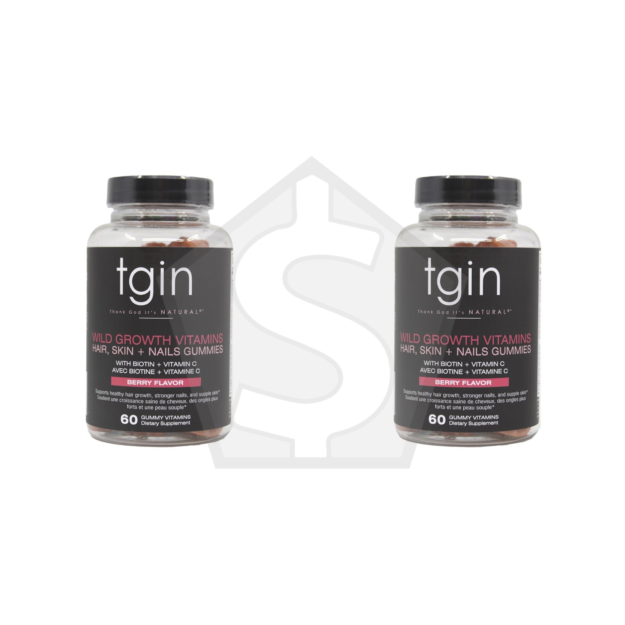 TGIN Wild Growth Vitamins Gummy (60 Gummy) - Pack of 2