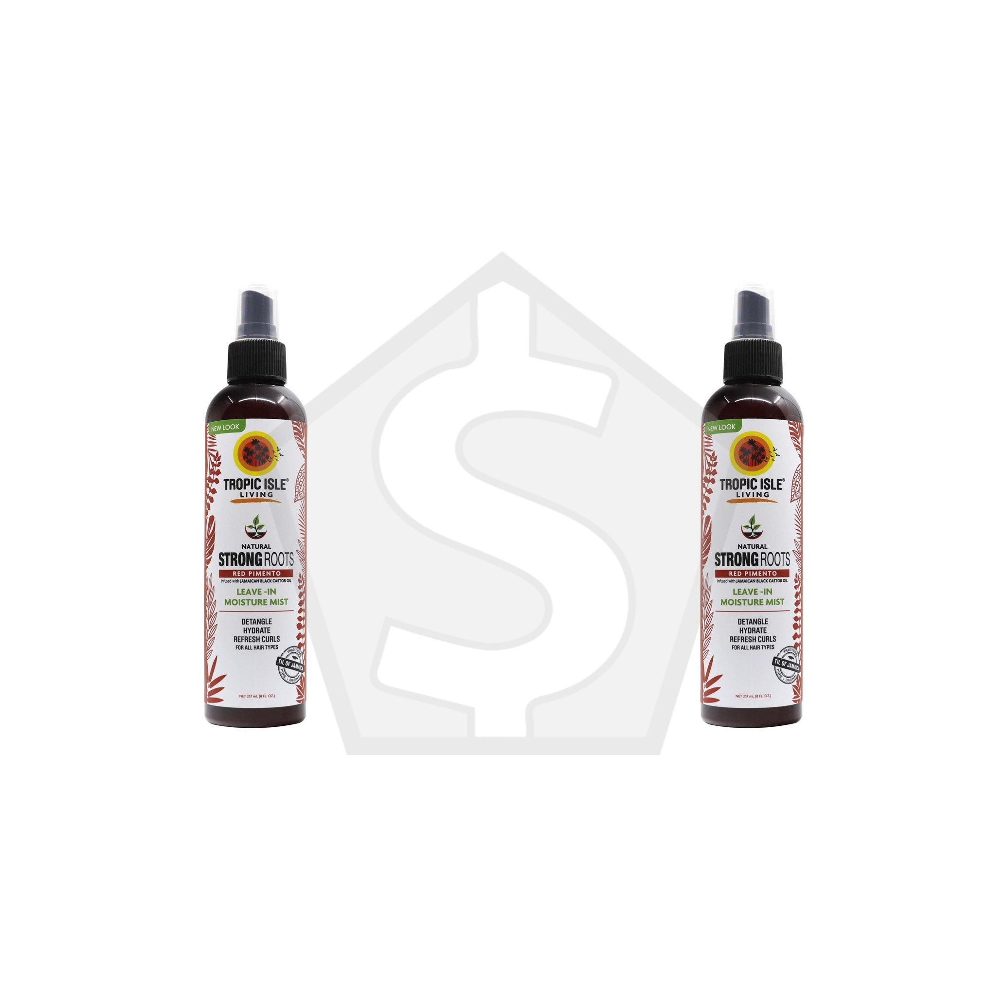 TROPIC ISLE LIVING Strong Roots Red Pimento Moisture Mist (8oz) - Pack of 2