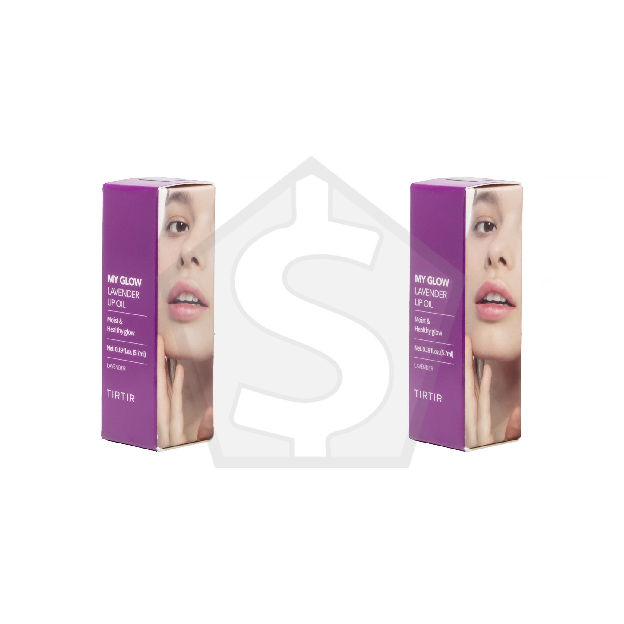 TIRTIR My Glow Lip Oil (5.7ml) - LAVENDER - Pack of 2