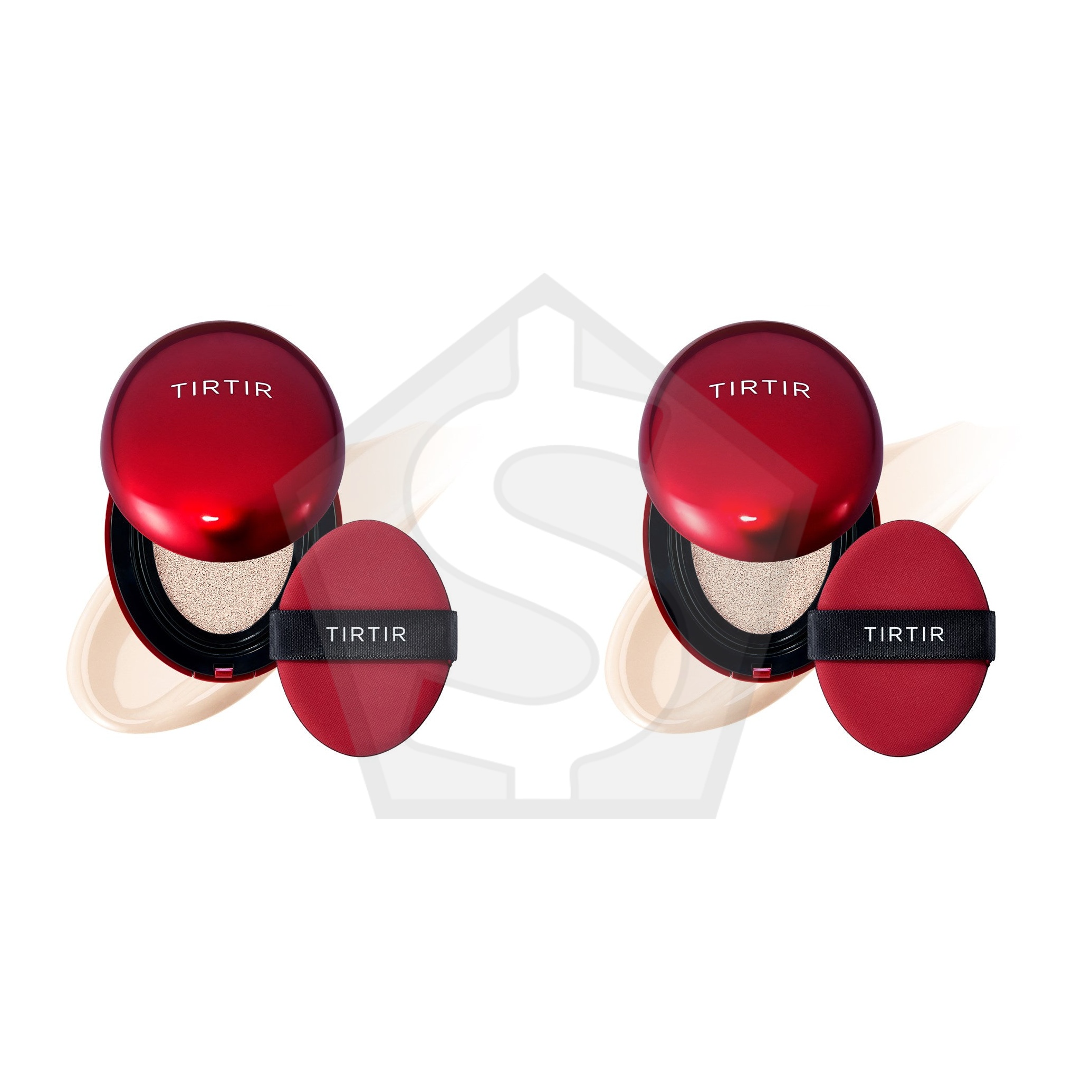 TIRTIR Mask Fit Red Cushion (0.63oz) - 10C SHELL - Pack of 2