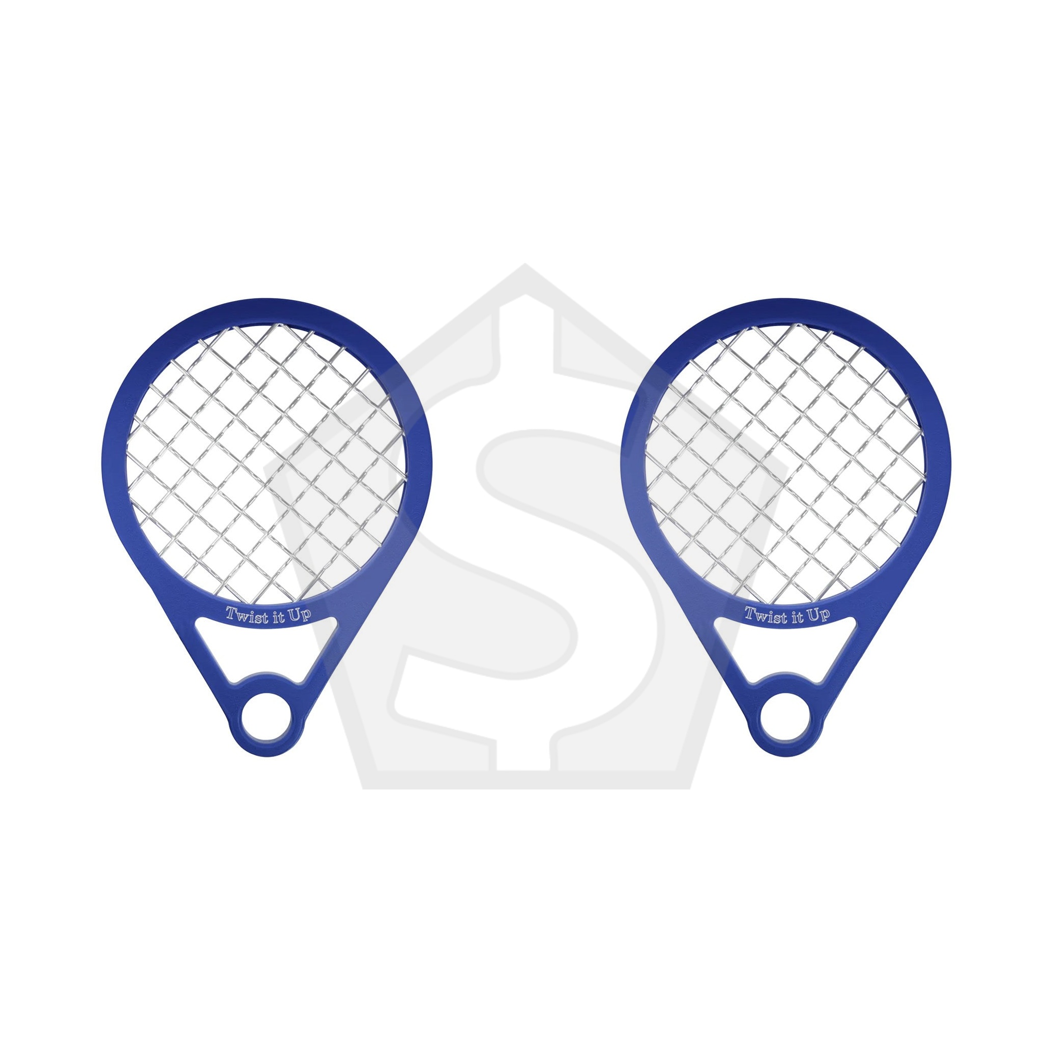 TWIST IT UP Twist Comb for Black Hair - Blue - Pack of 2