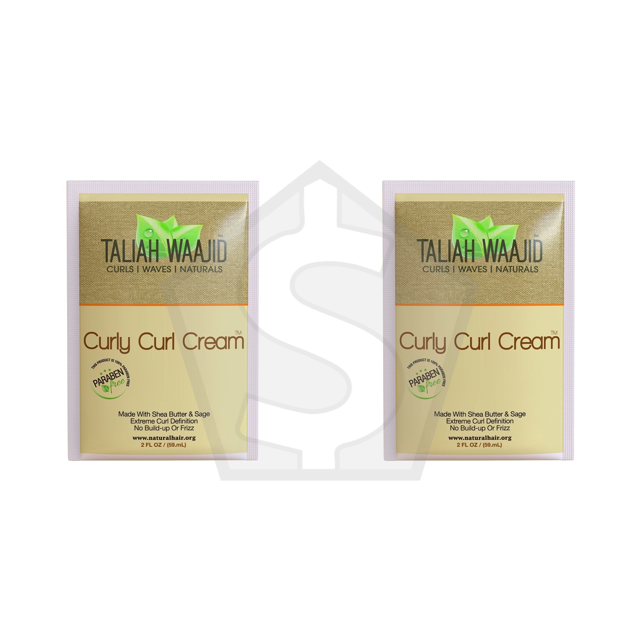 TALIAH WAAJID Curly Curl Cream Packet (2oz) - Pack of 2