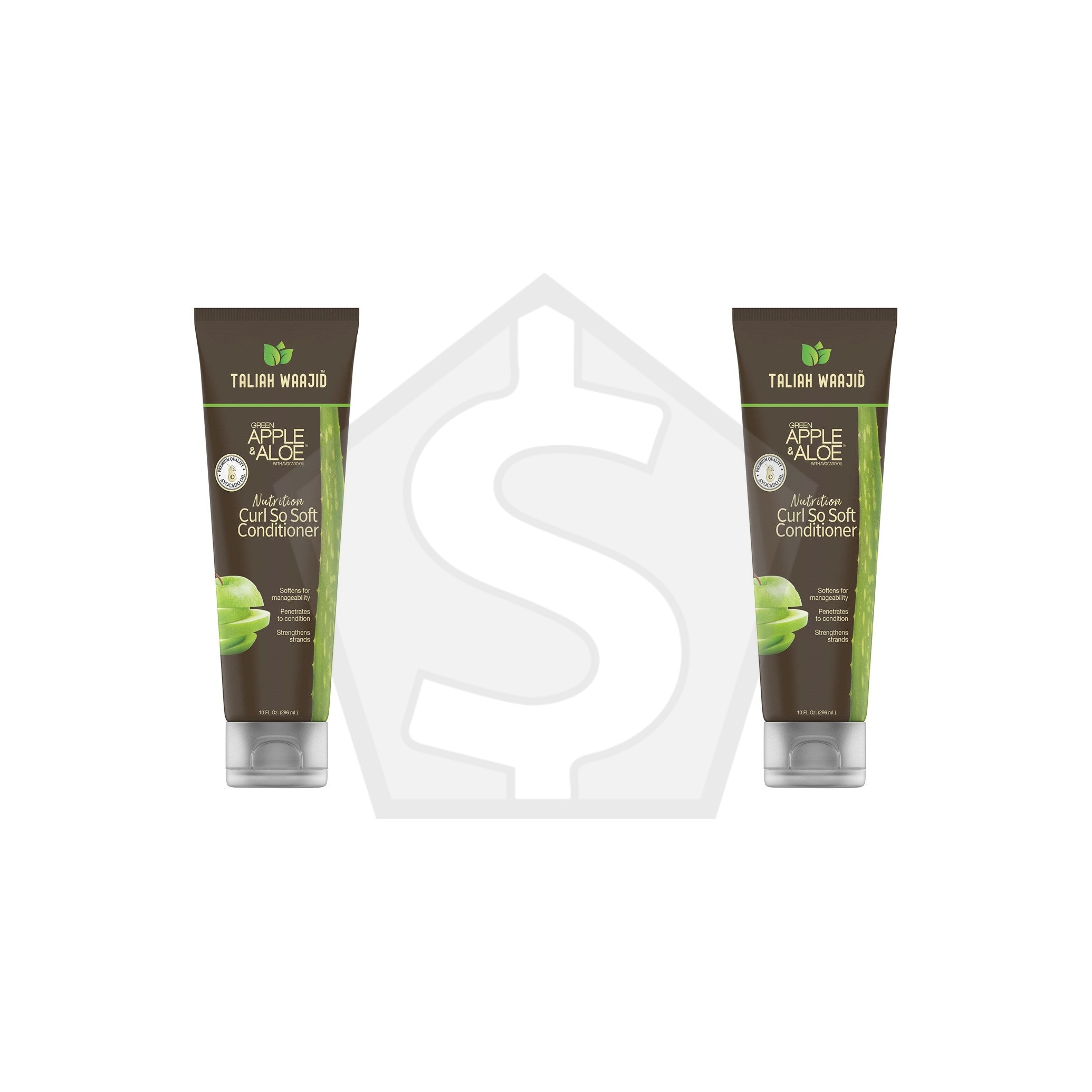 TALIAH WAAJID Green Apple & Aloe Nutrition Curl So Soft Conditioner (10oz) - Pack of 2