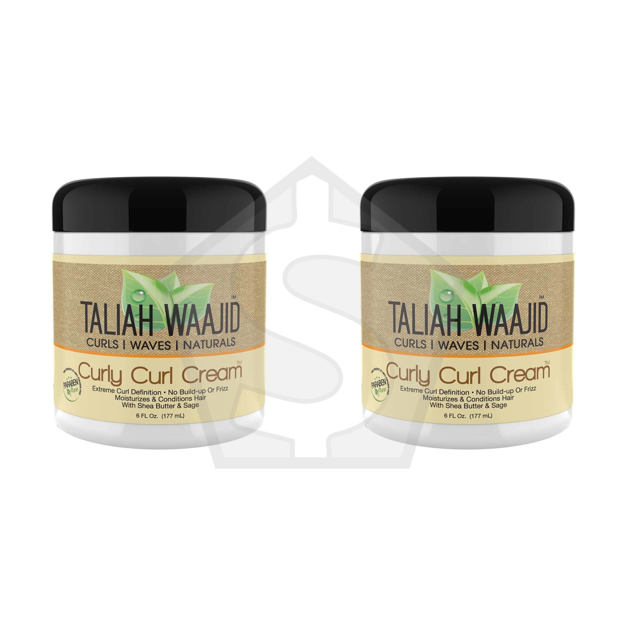 TALIAH WAAJID Curly Curl Cream - 6oz - Pack of 2