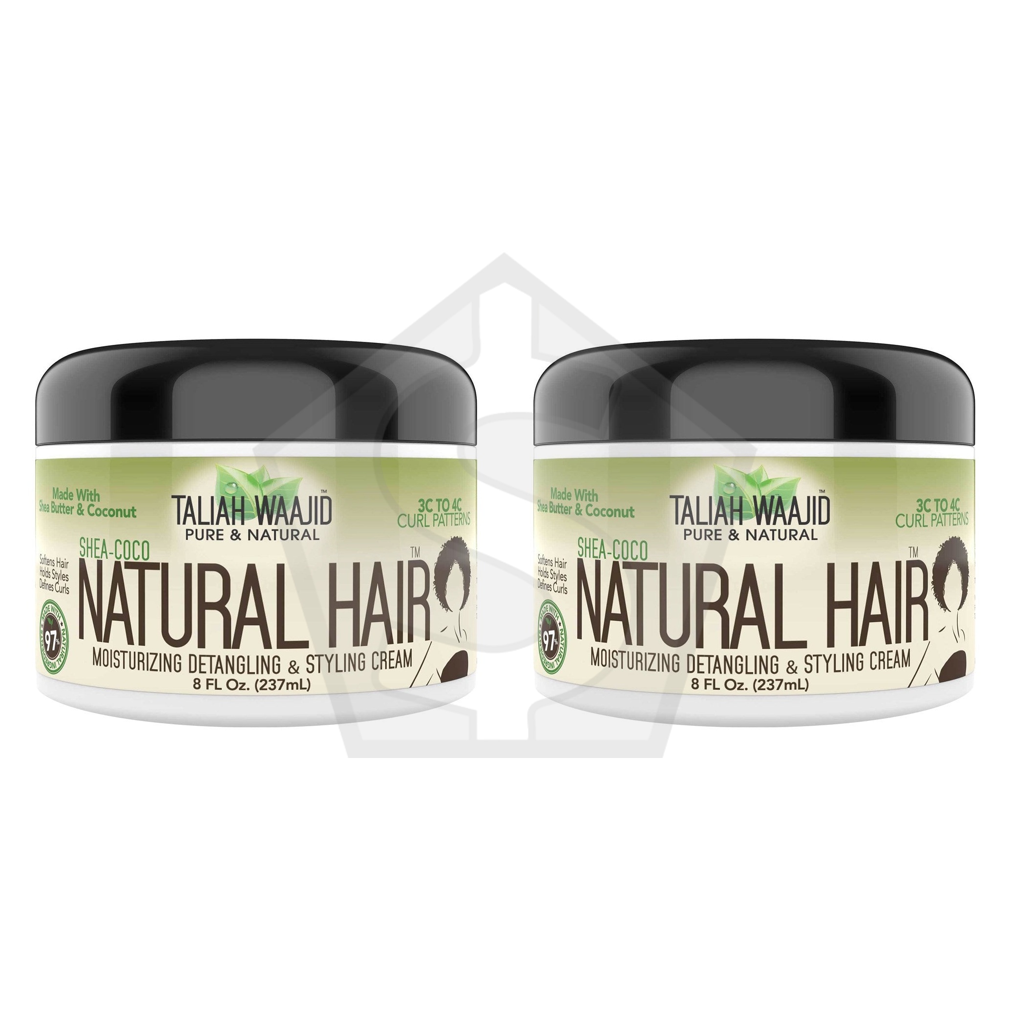 TALIAH WAAJID Shea-Coco Natural Hair Style Cream (8oz) - Pack of 2
