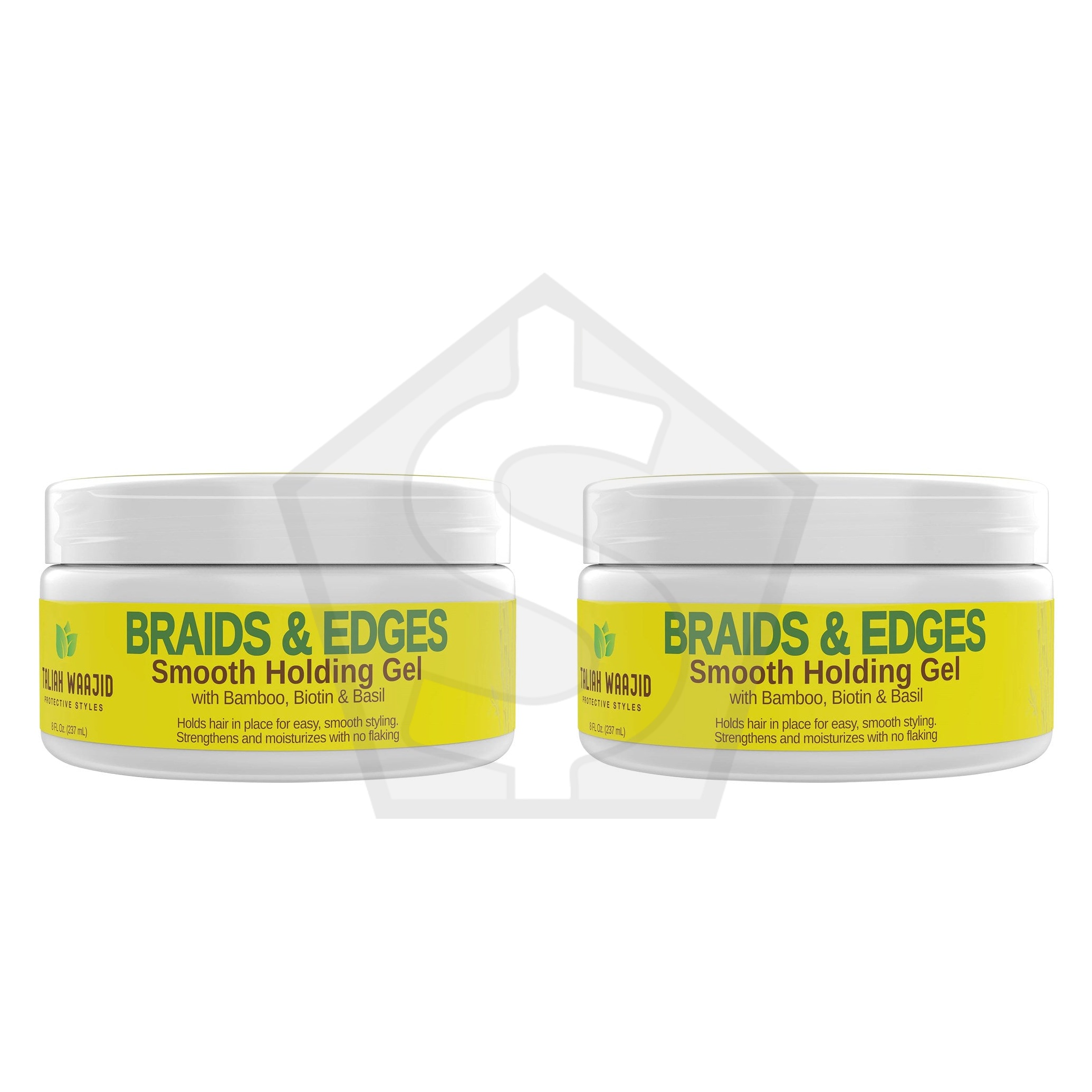 TALIAH WAAJID Protective Styles Braids & Edges Smooth Holding Gel (8oz) - Pack of 2
