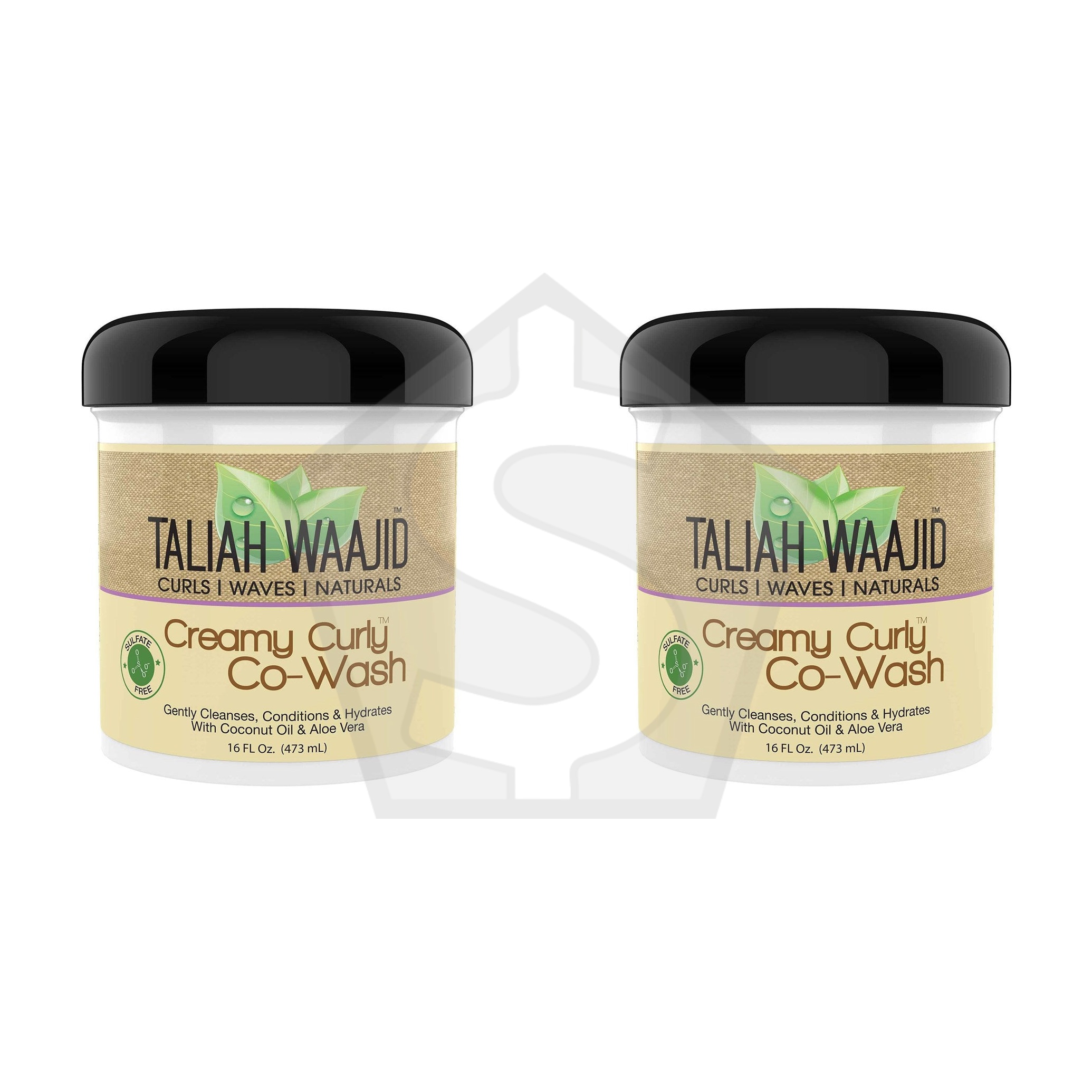 TALIAH WAAJID Creamy Curly Co-Wash (16oz) - Pack of 2