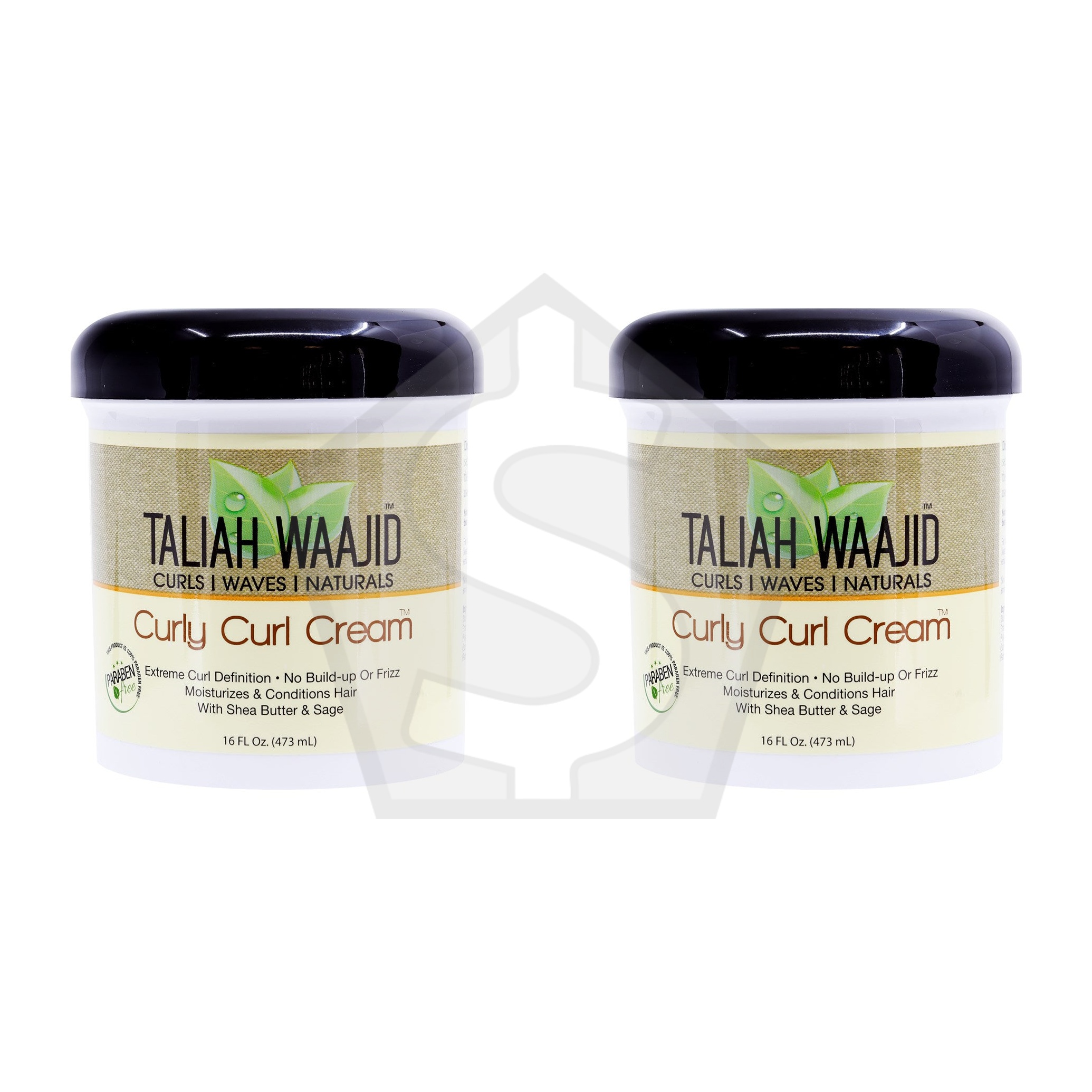 TALIAH WAAJID Curly Curl Cream - 16oz - Pack of 2