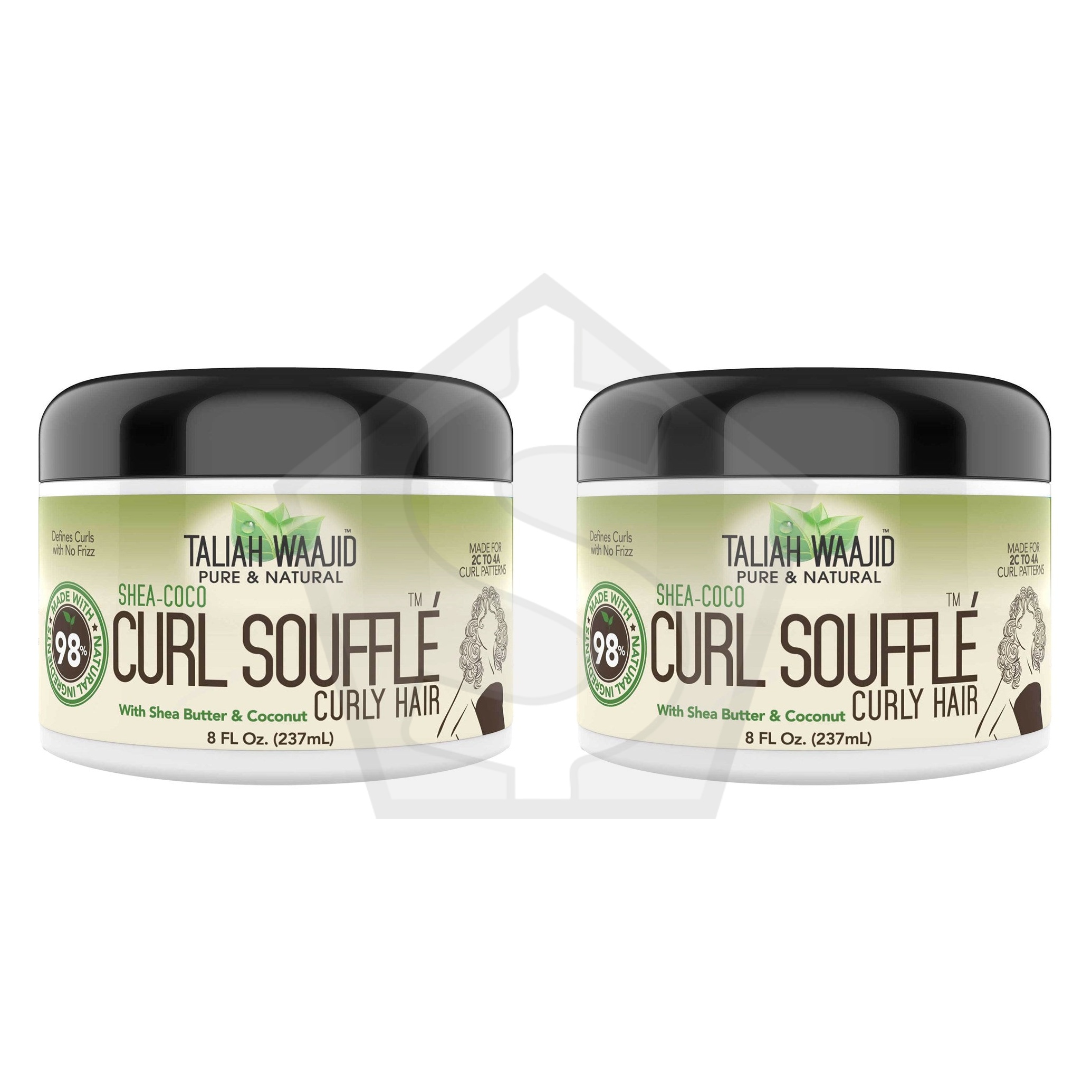 TALIAH WAAJID Shea-Coco Natural Hair Souffle (8oz) - Pack of 2