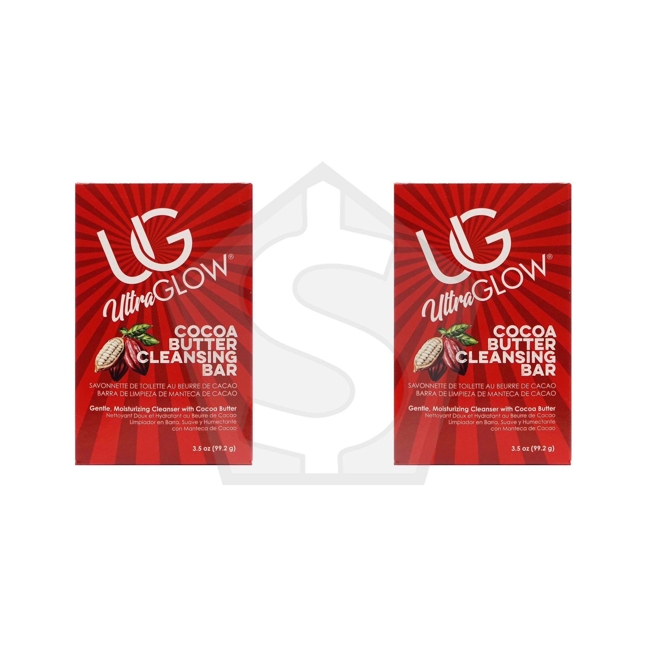 ULTRA GLOW Soap - Cleasing Bar - Pack of 2