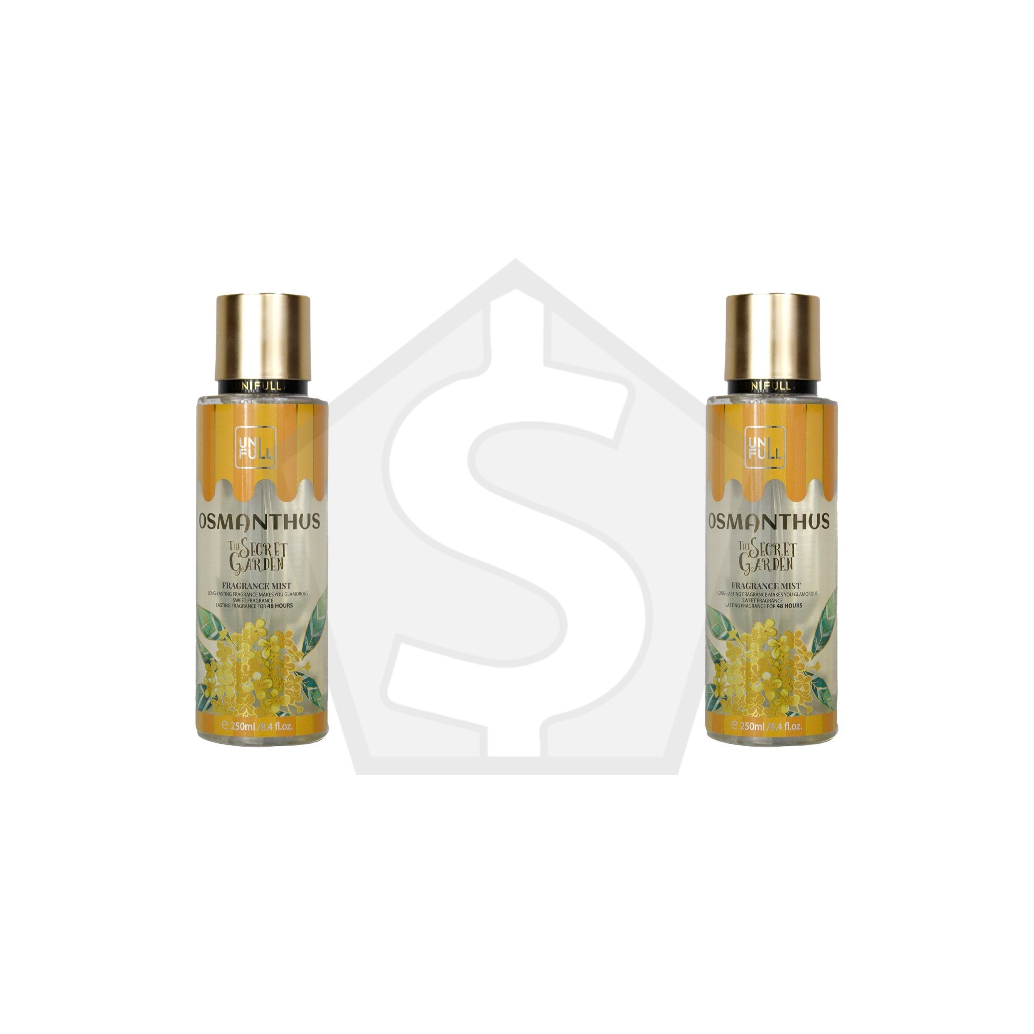UNI FULL The Secret Garden Fragrance Mist (250ml / 8.4oz) - Osmanthus - Pack of 2