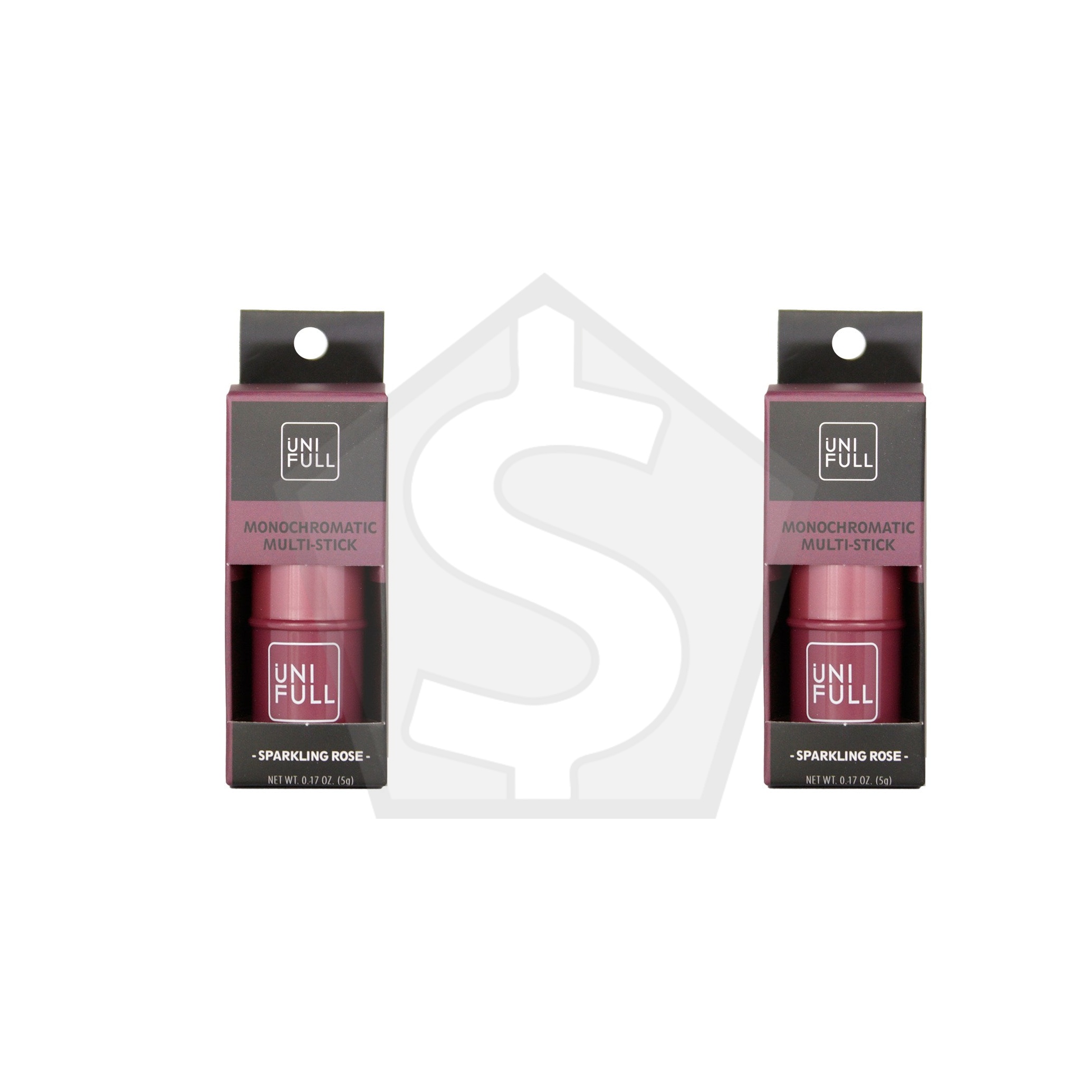 UNI FULL Monochromatic Multi Stick (5g) - Spakling Rose - Pack of 2