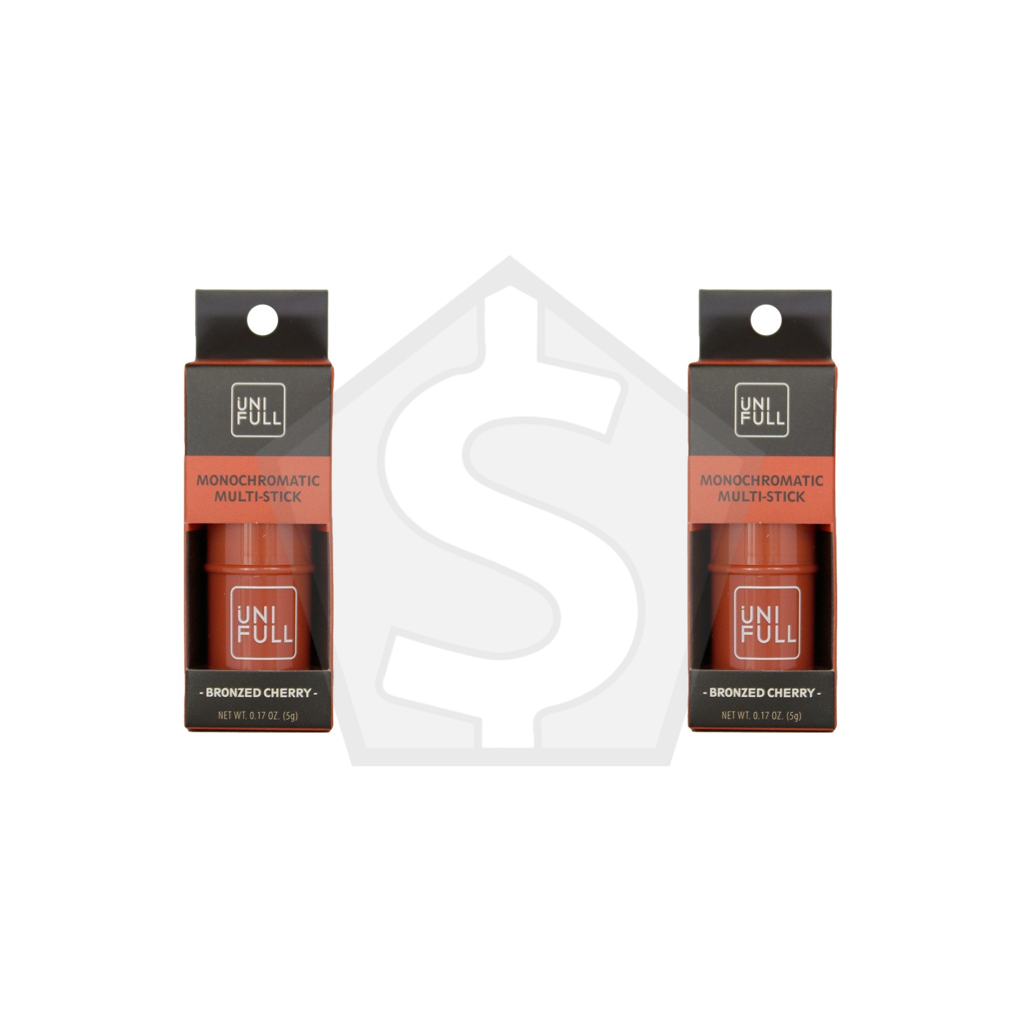 UNI FULL Monochromatic Multi Stick (5g) - Bronzed Cherry - Pack of 2