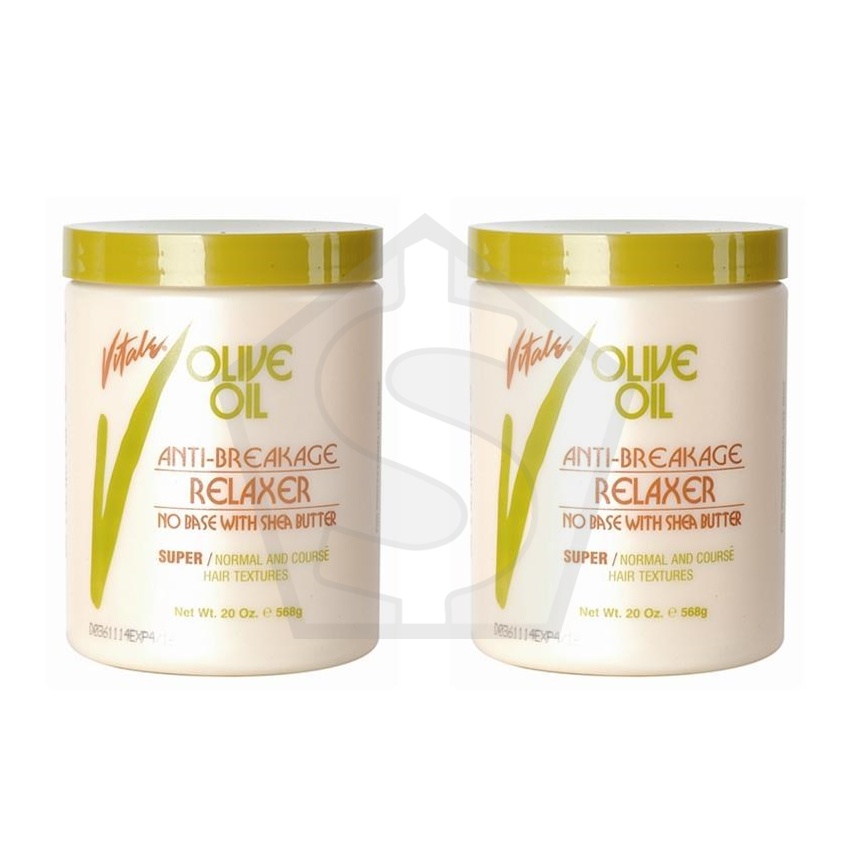 VITALE Olive Oil No Base Relaxer [Sup] (20oz) - Pack of 2