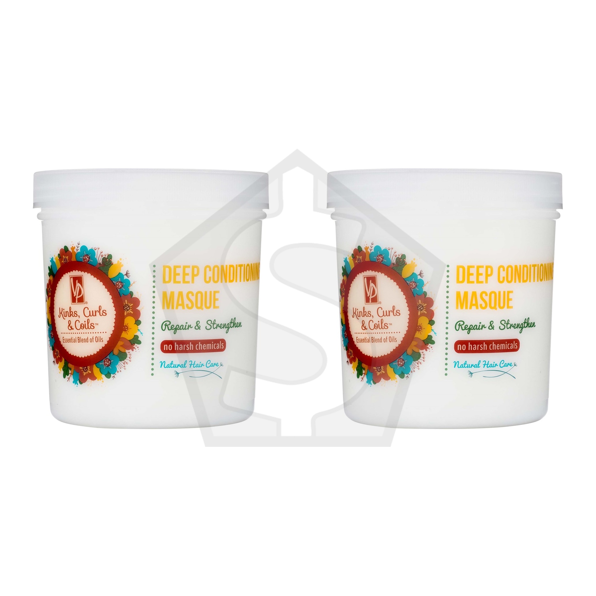 VITALE PRO Kinks, Curls & Coils Deep Conditioning Masque (40oz) - Pack of 2