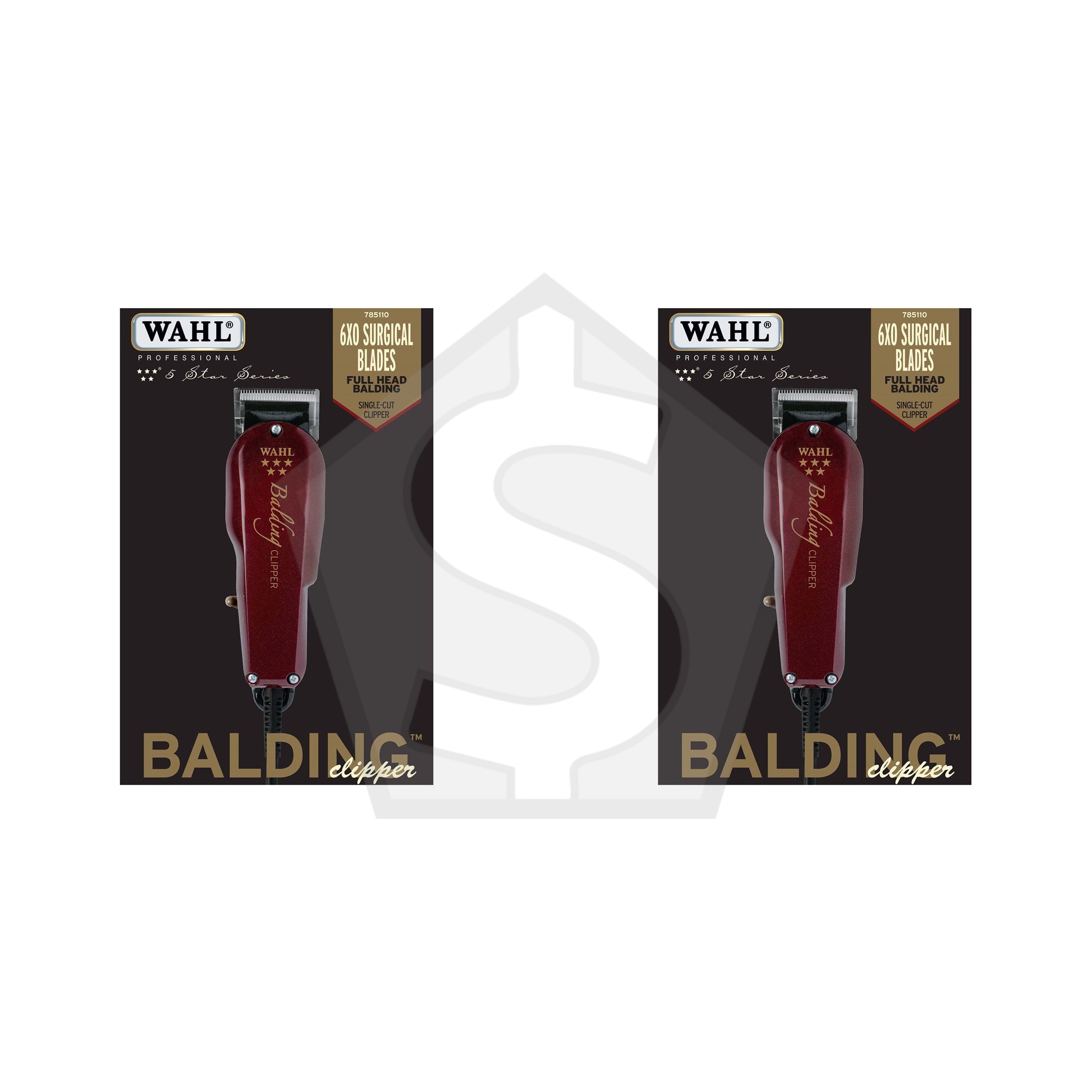 WAHL 5 Star BALDING Clipper - Pack of 2