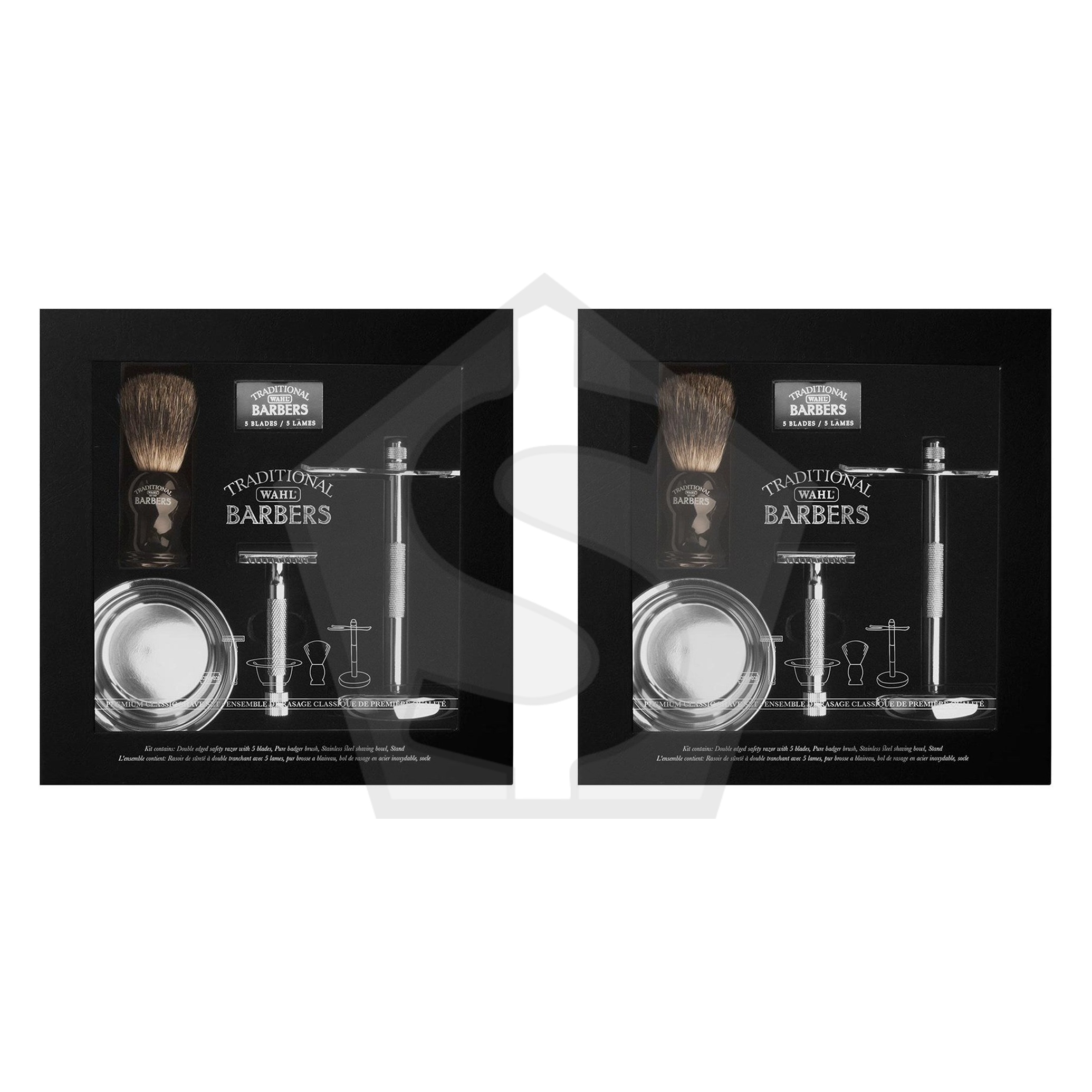 WAHL TRADITIONAL BARBERS Classic Shave Set - Pack of 2